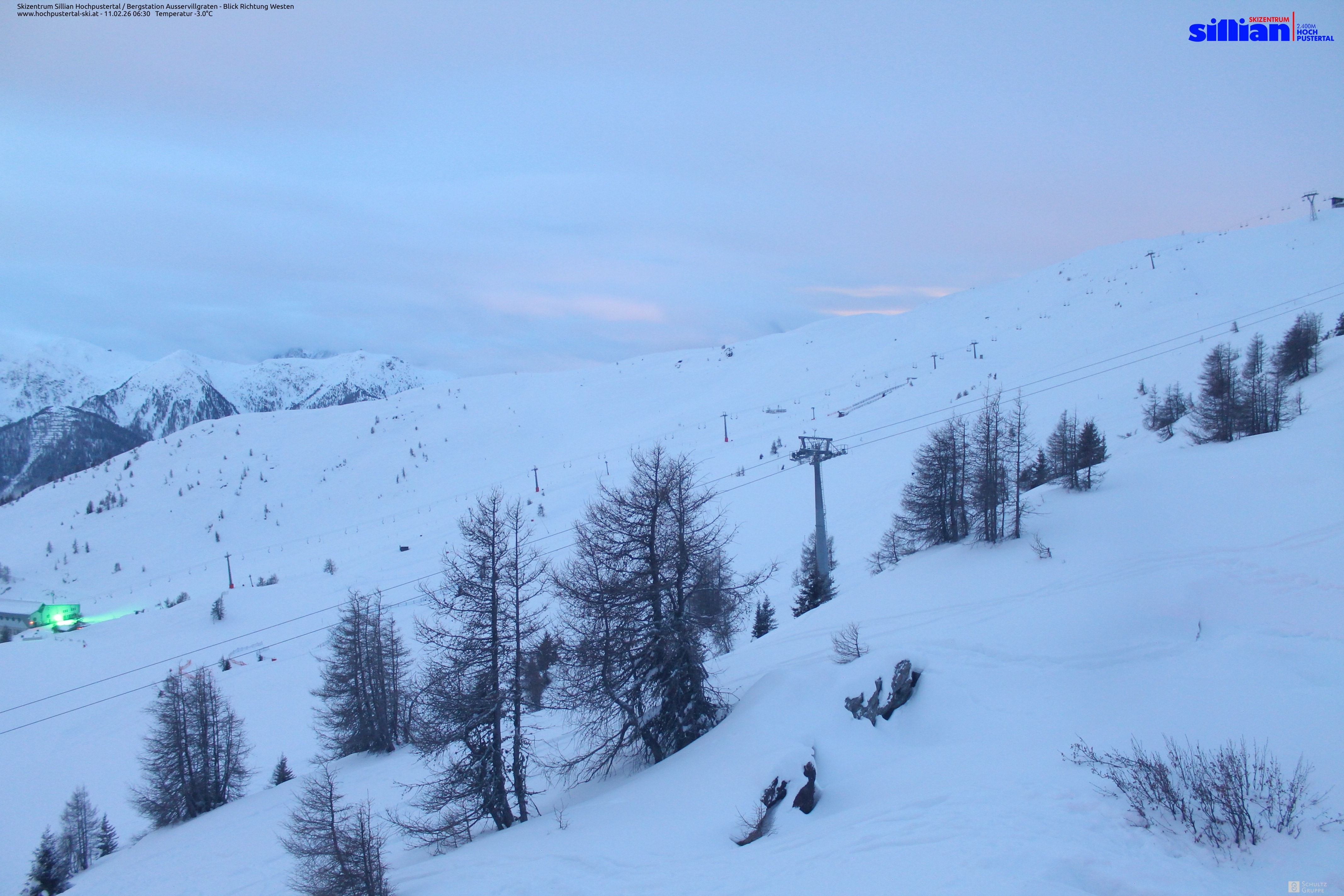 Archiv Foto Webcam Ausservillgraten im Thurntaler-Gebiet