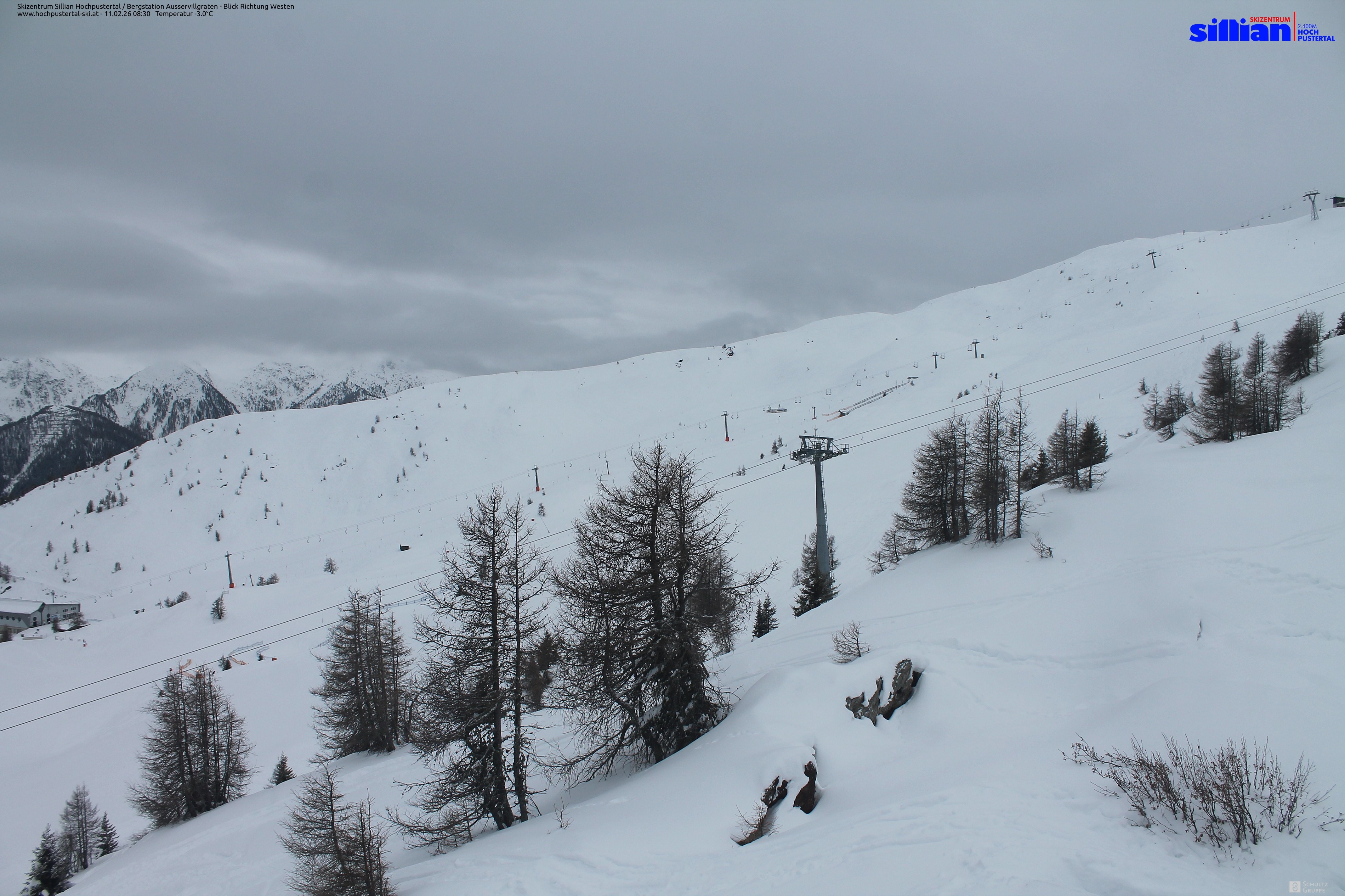 Archiv Foto Webcam Ausservillgraten im Thurntaler-Gebiet