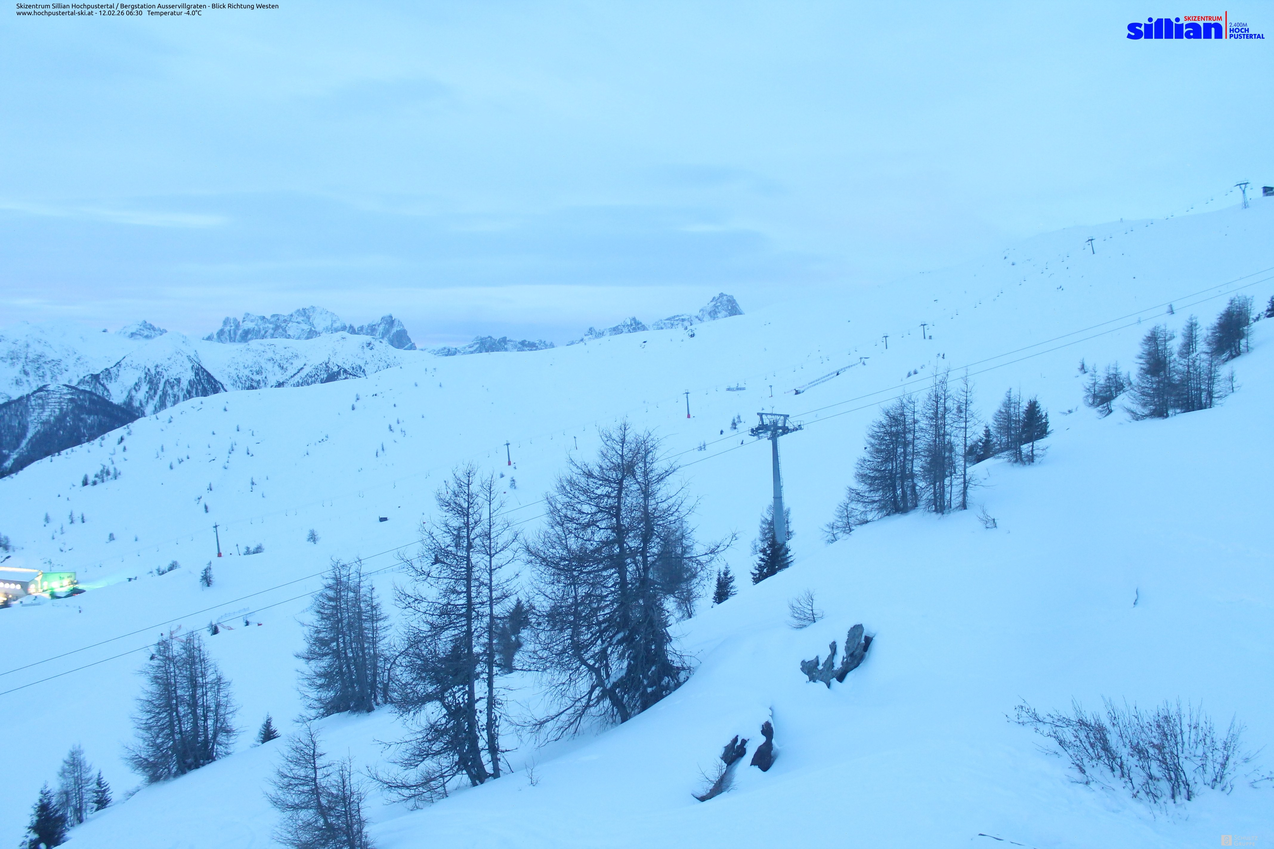 Archiv Foto Webcam Ausservillgraten im Thurntaler-Gebiet