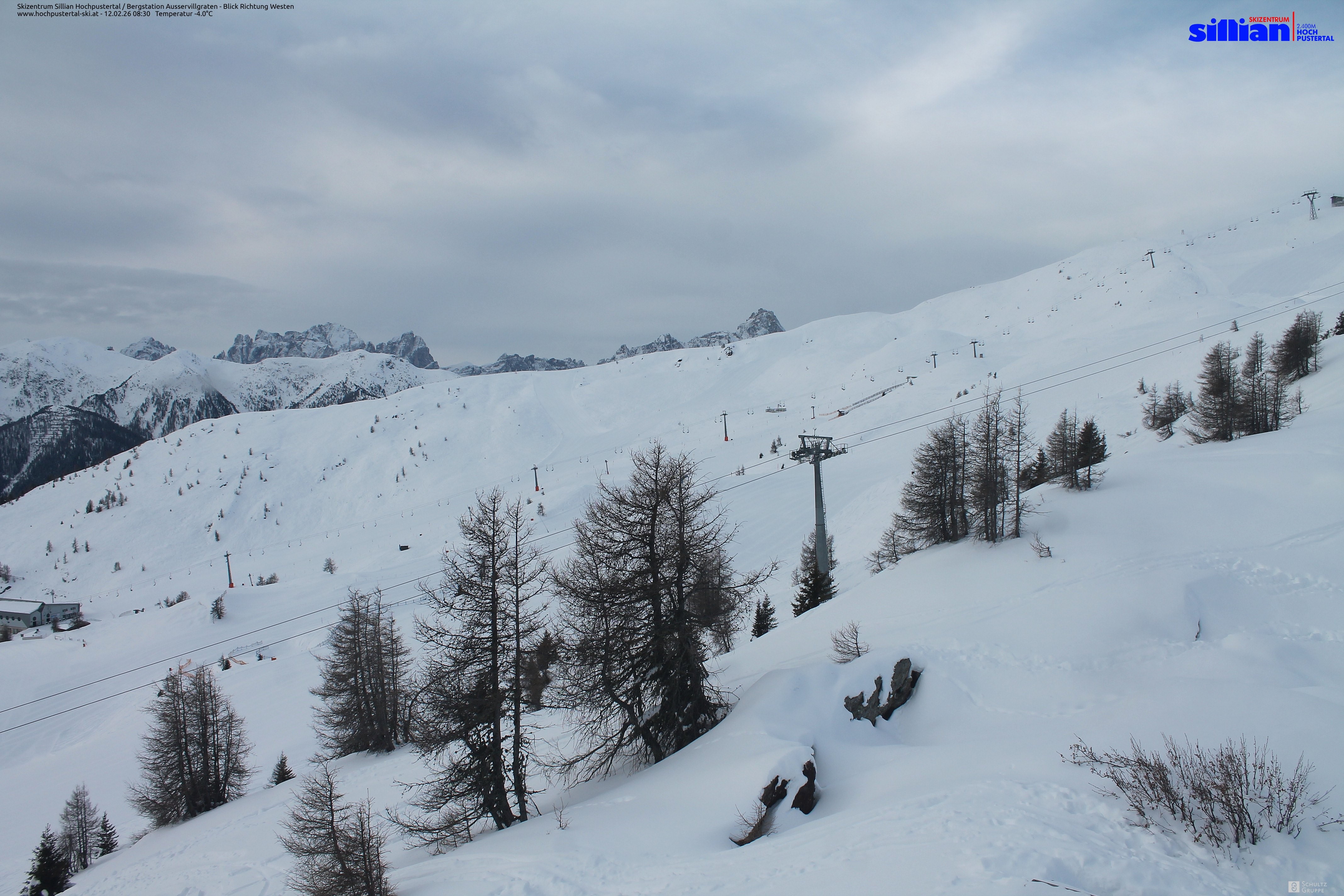 Archiv Foto Webcam Ausservillgraten im Thurntaler-Gebiet