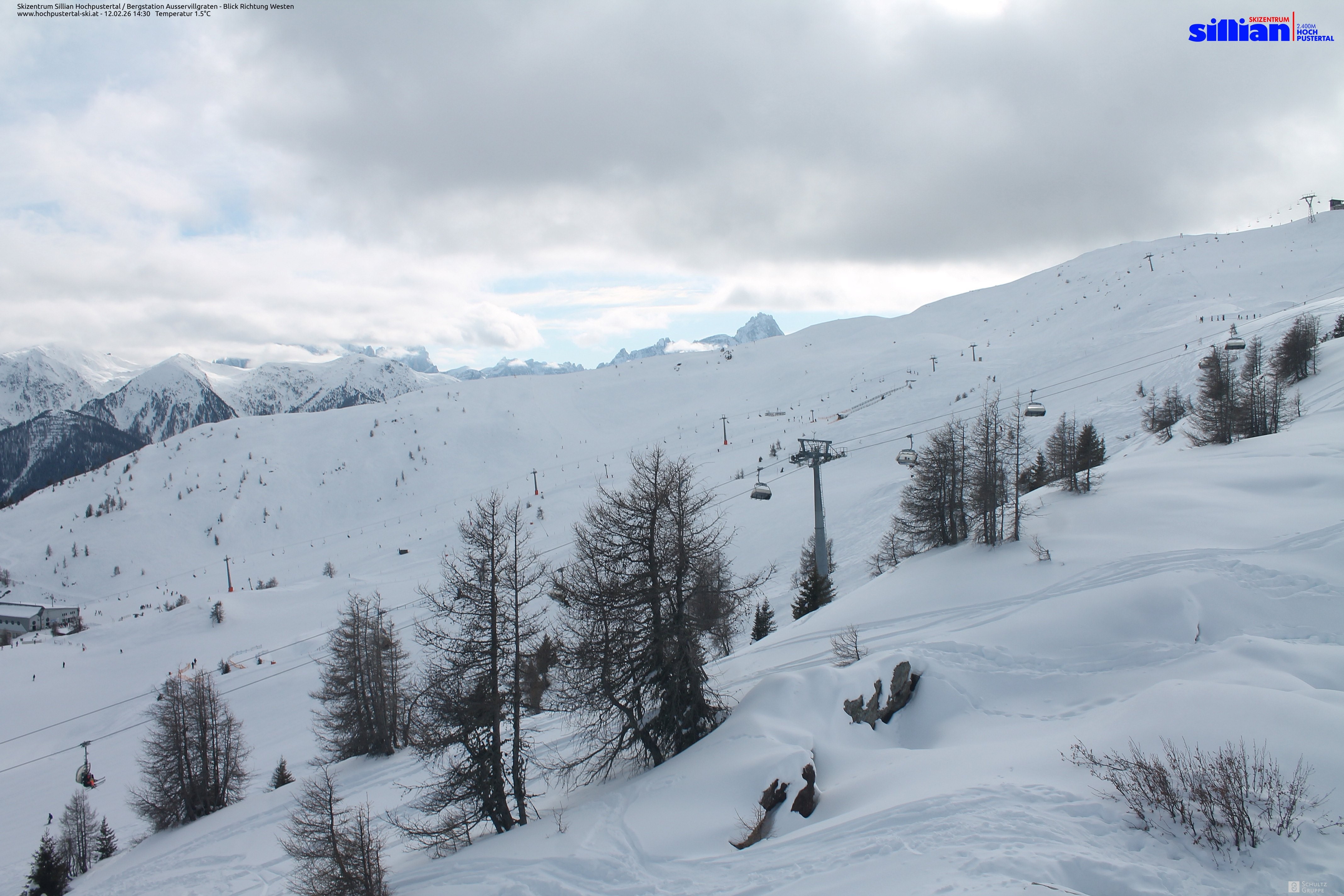 Archiv Foto Webcam Ausservillgraten im Thurntaler-Gebiet