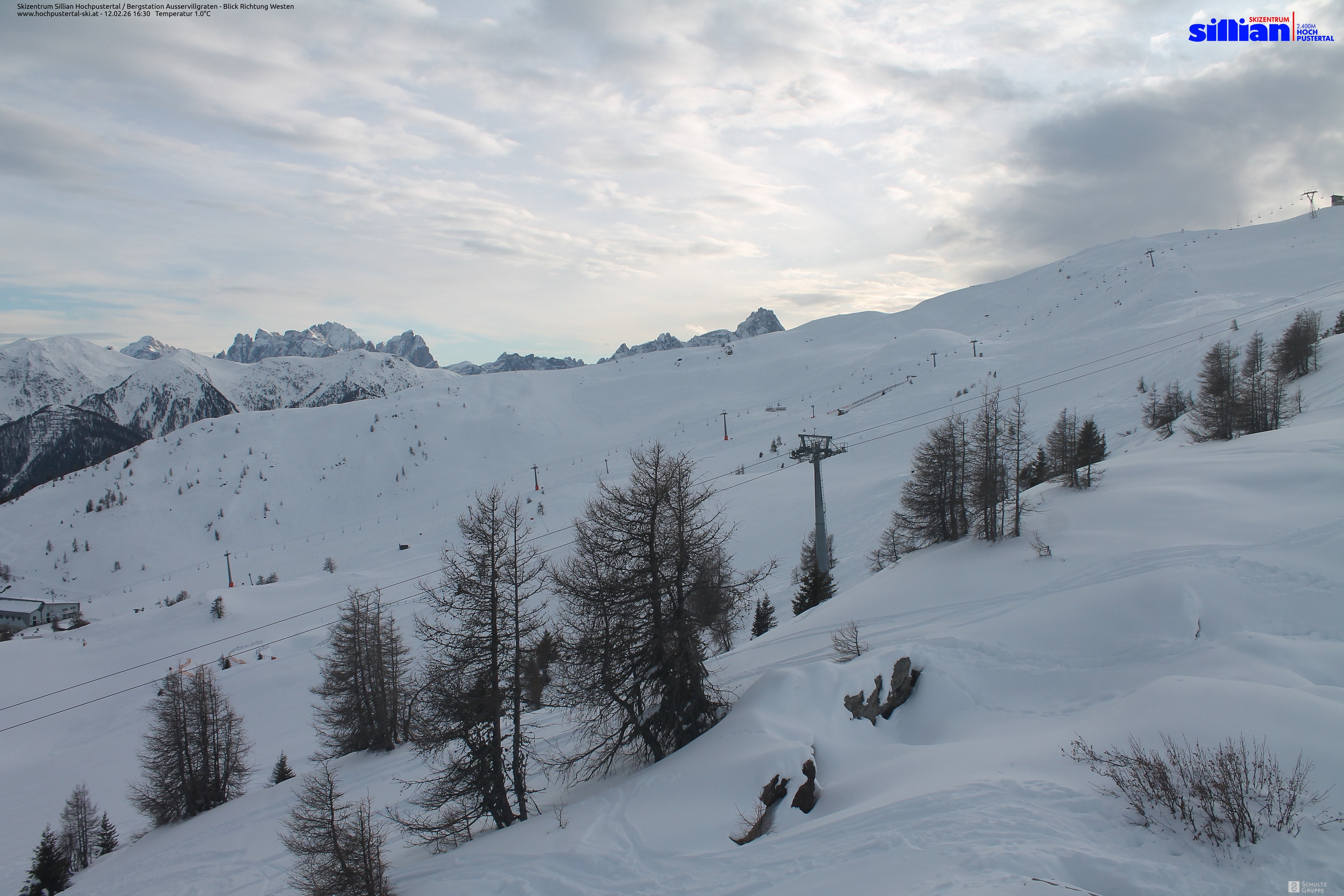 Archiv Foto Webcam Ausservillgraten im Thurntaler-Gebiet