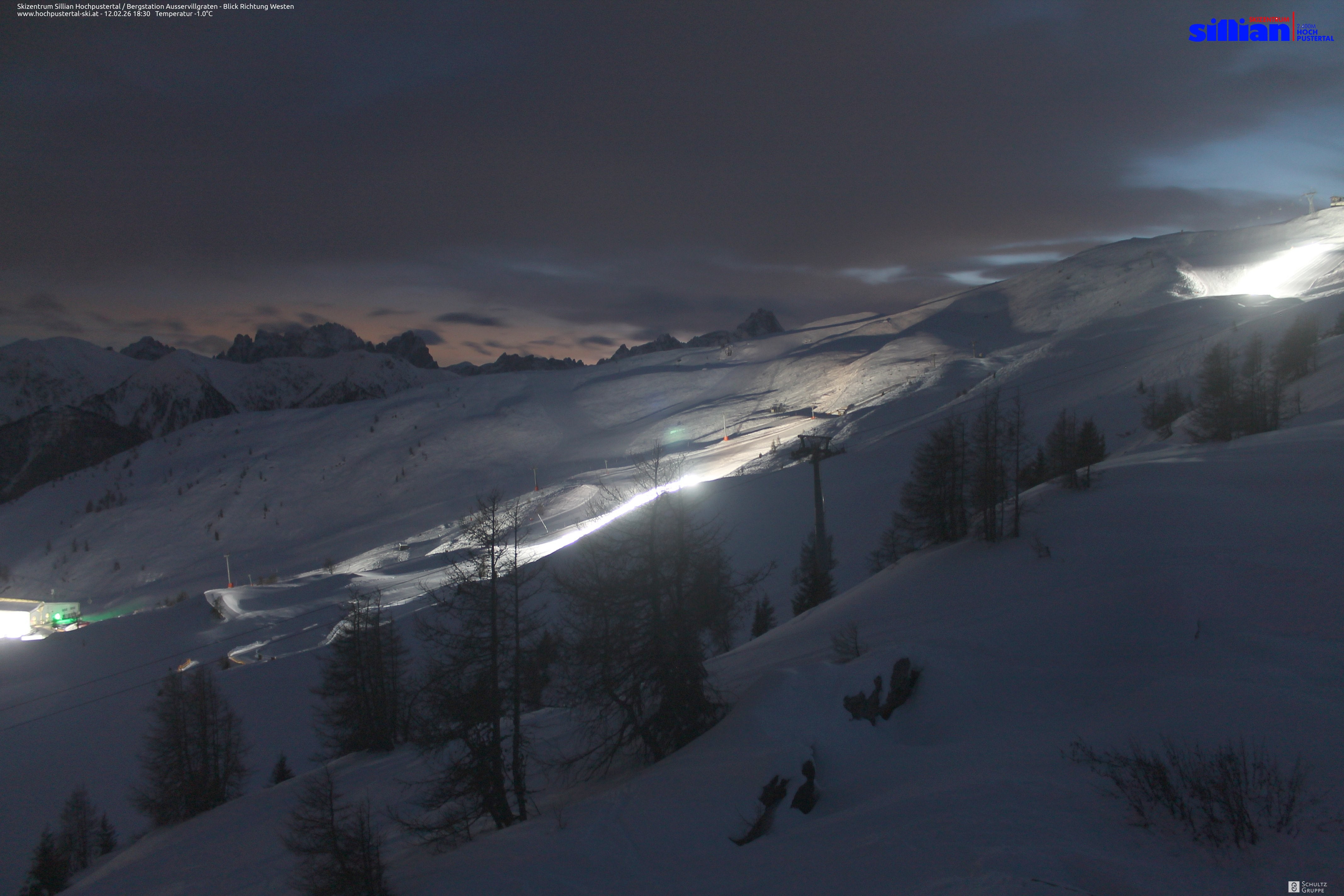 Archiv Foto Webcam Ausservillgraten im Thurntaler-Gebiet