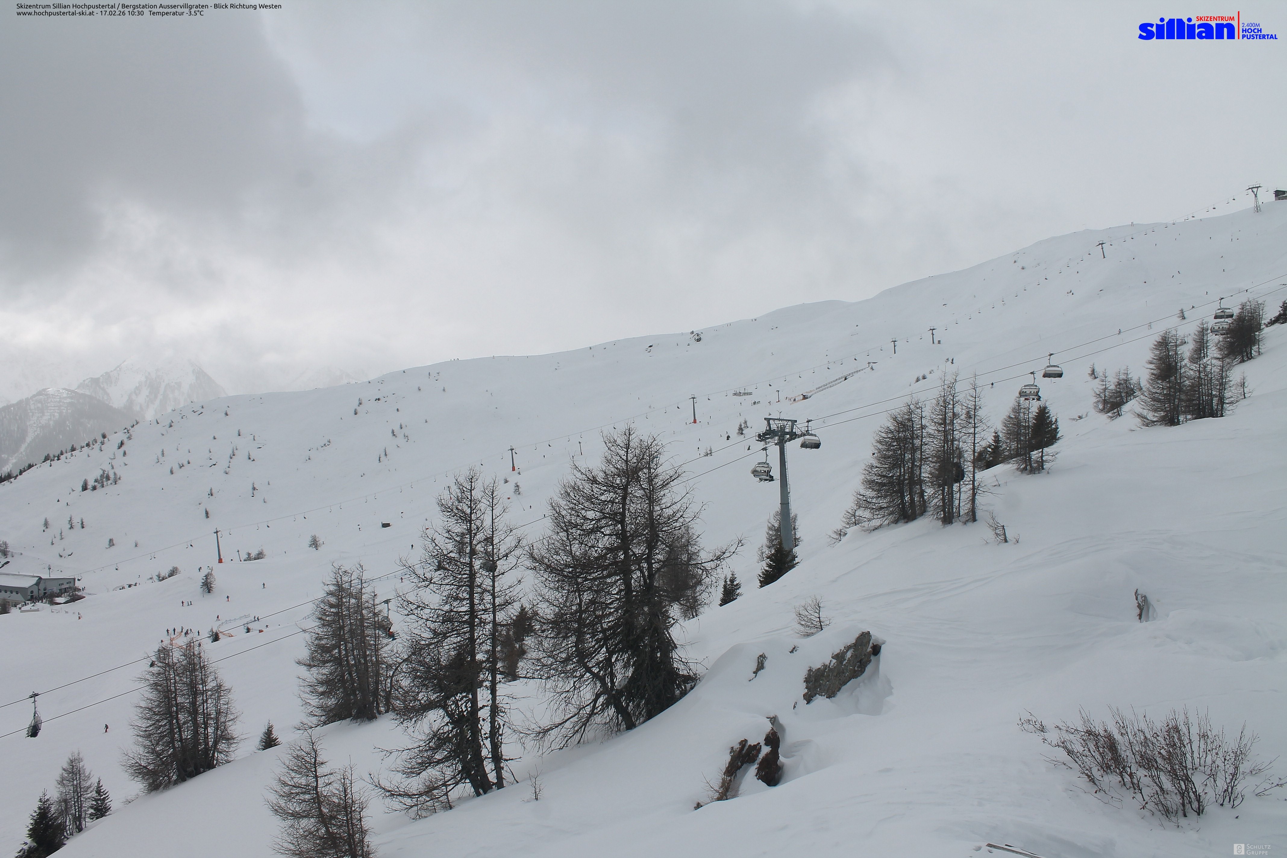 Archiv Foto Webcam Ausservillgraten im Thurntaler-Gebiet