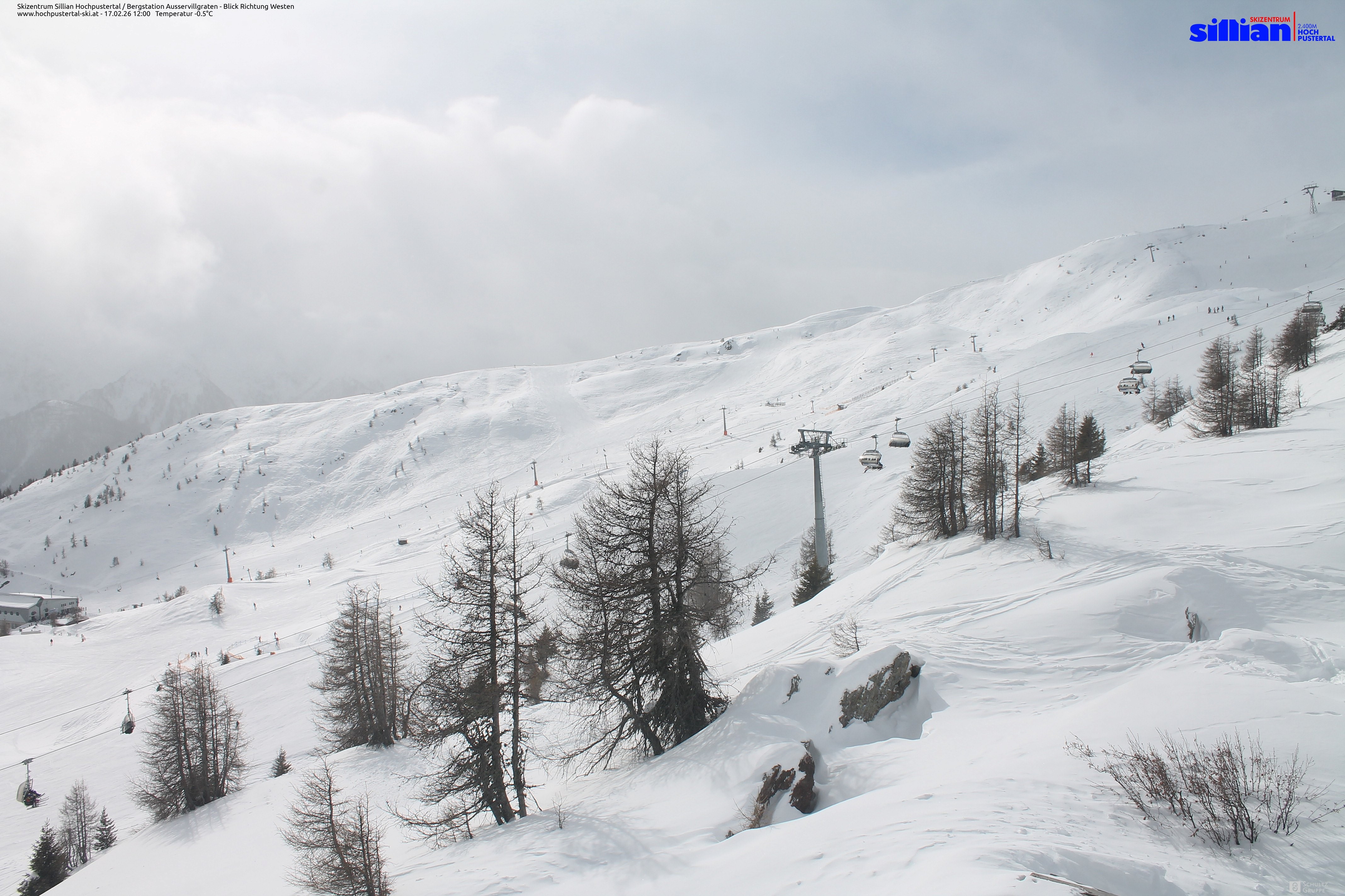 Archiv Foto Webcam Ausservillgraten im Thurntaler-Gebiet