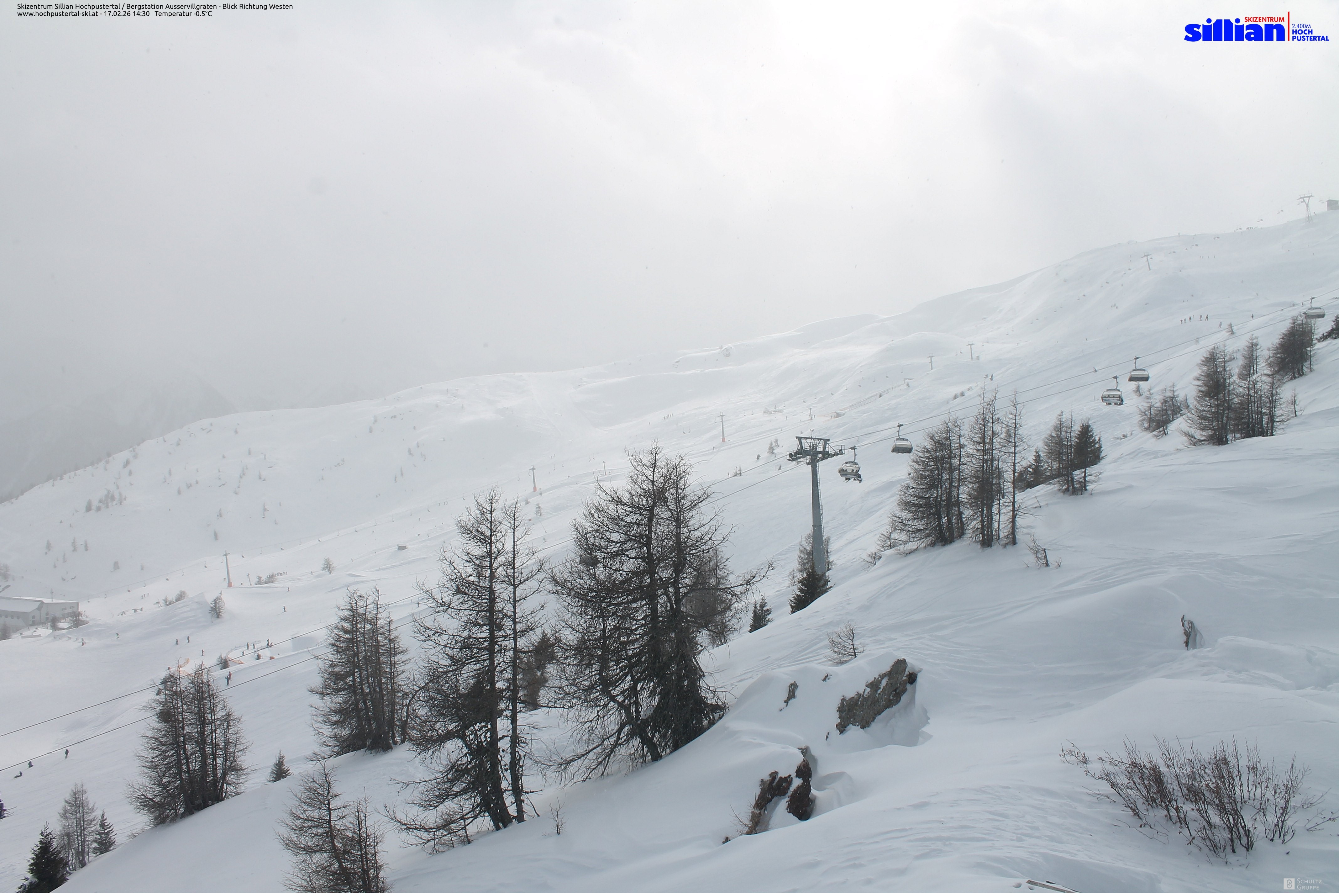 Archiv Foto Webcam Ausservillgraten im Thurntaler-Gebiet