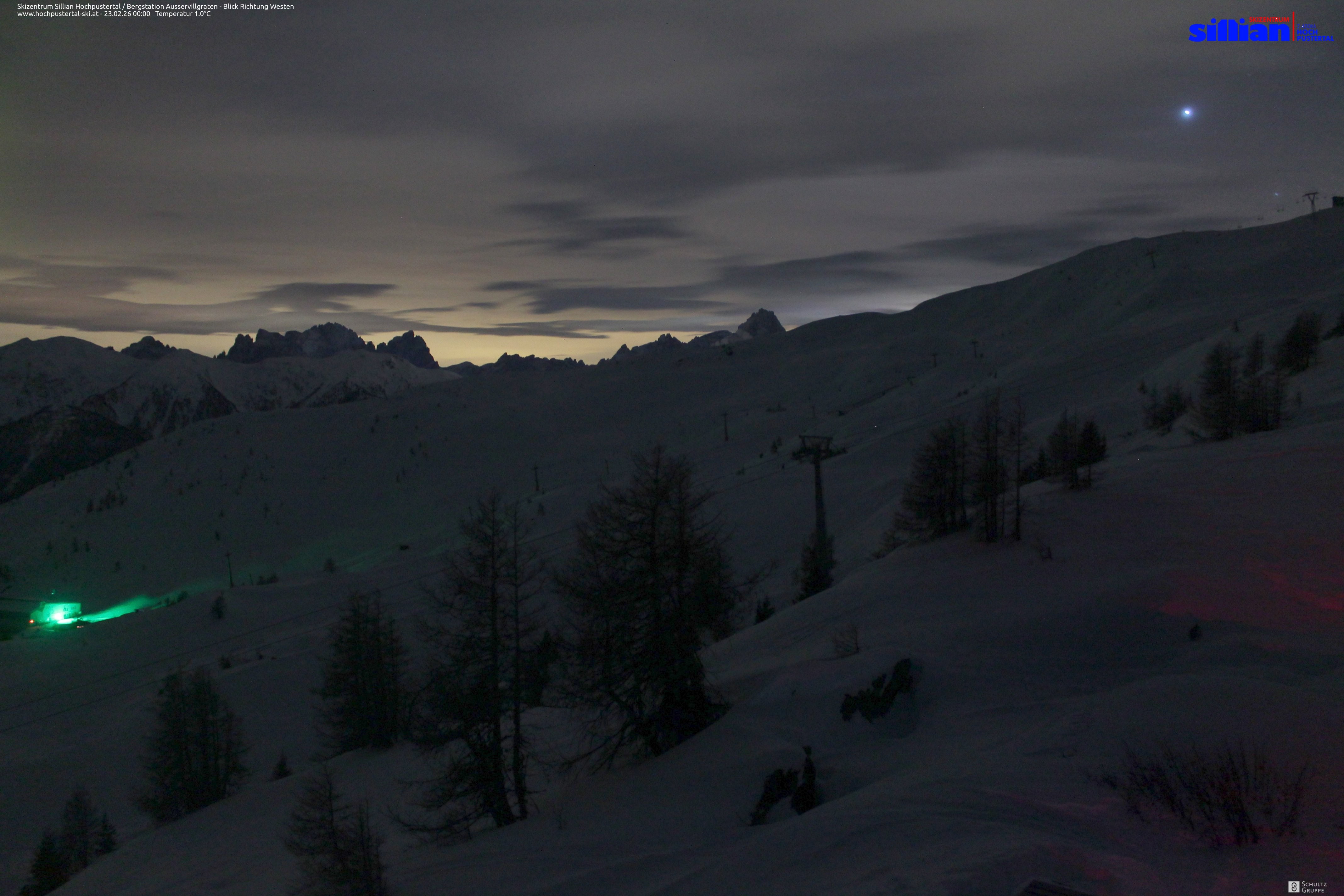 Archiv Foto Webcam Ausservillgraten im Thurntaler-Gebiet