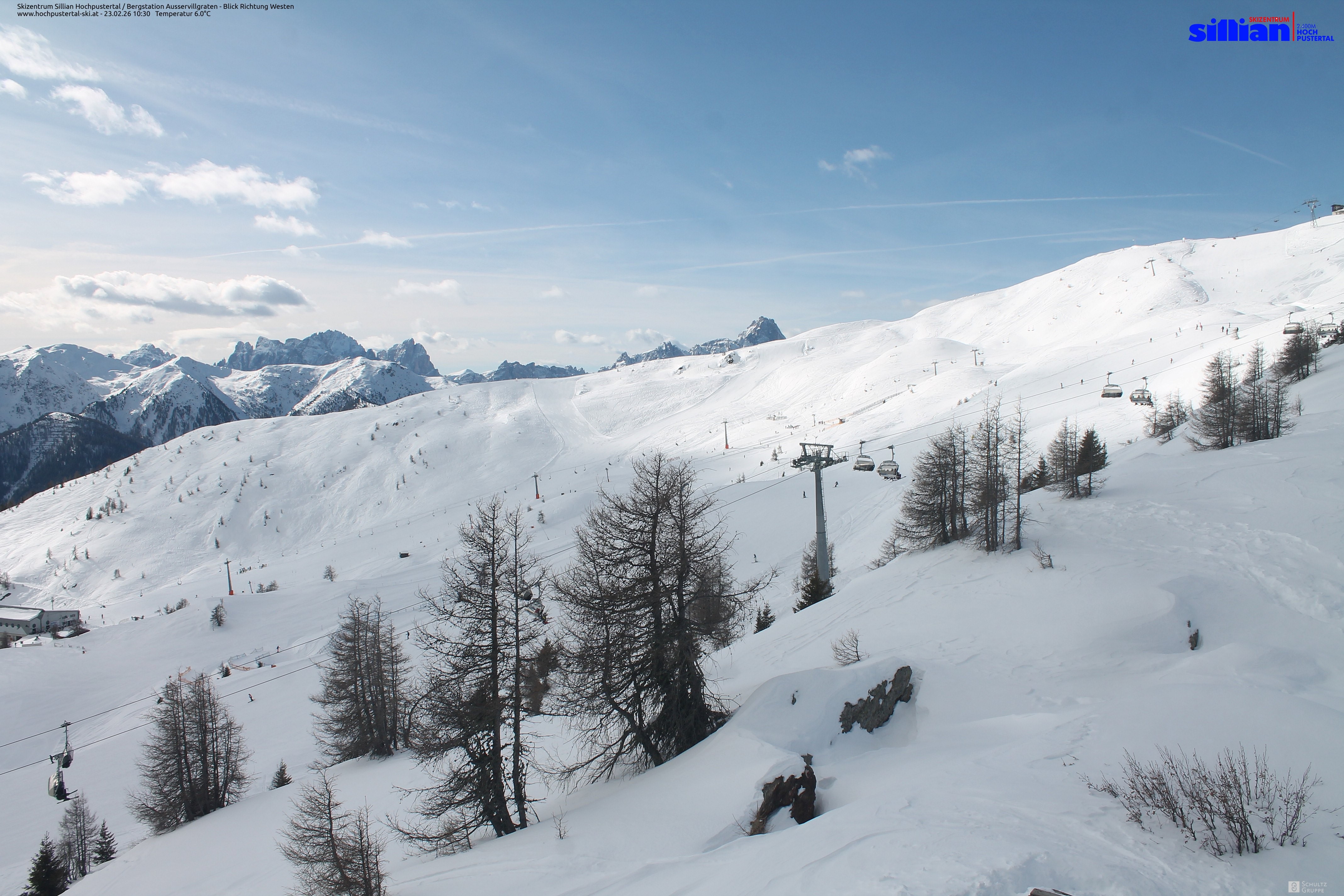 Archiv Foto Webcam Ausservillgraten im Thurntaler-Gebiet