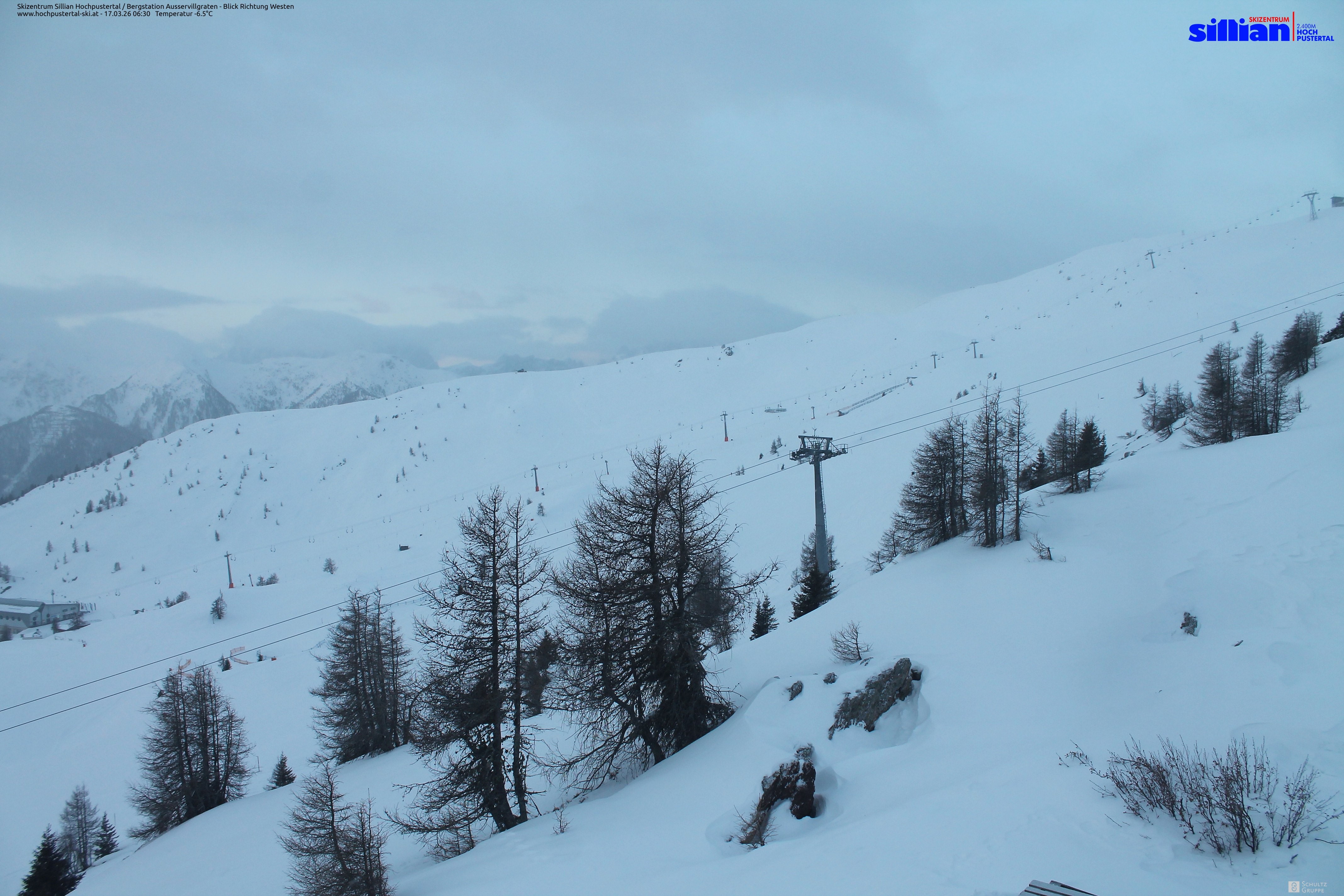 Archiv Foto Webcam Ausservillgraten im Thurntaler-Gebiet