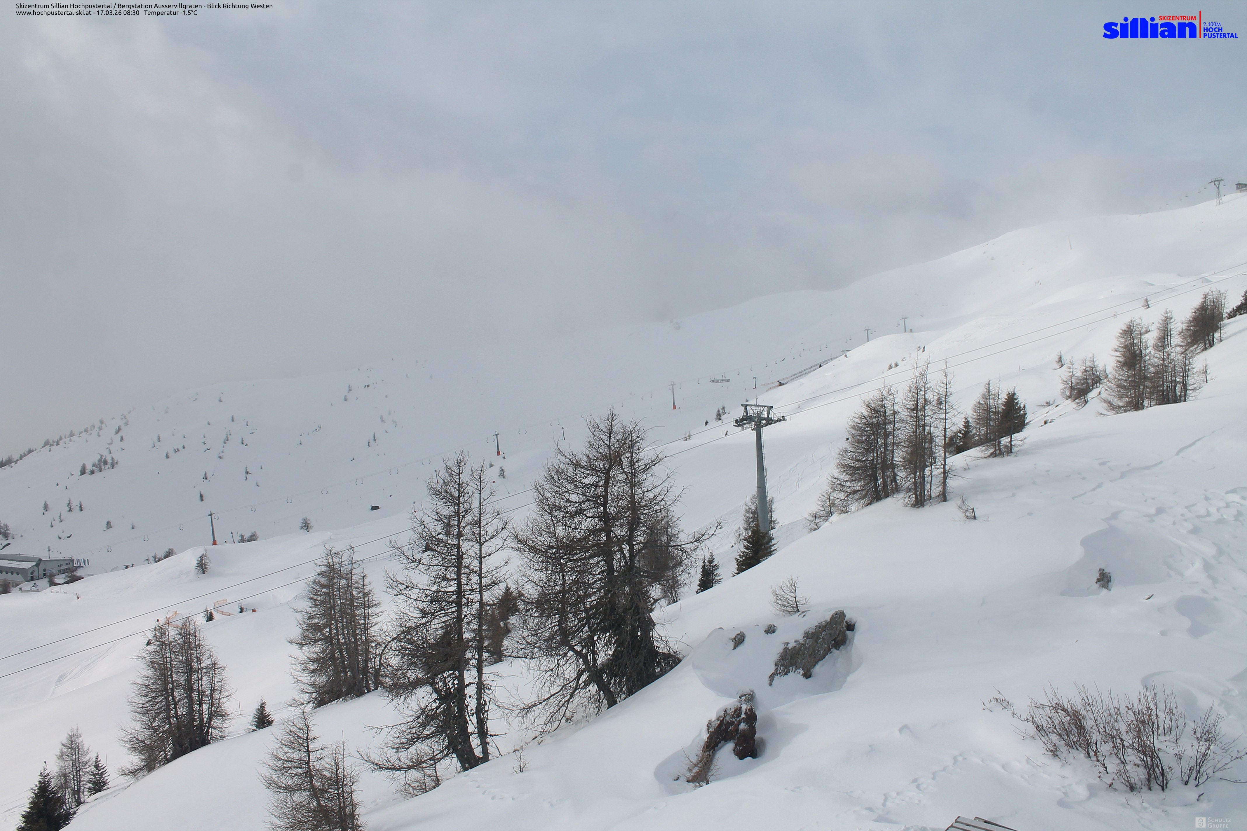 Archiv Foto Webcam Ausservillgraten im Thurntaler-Gebiet