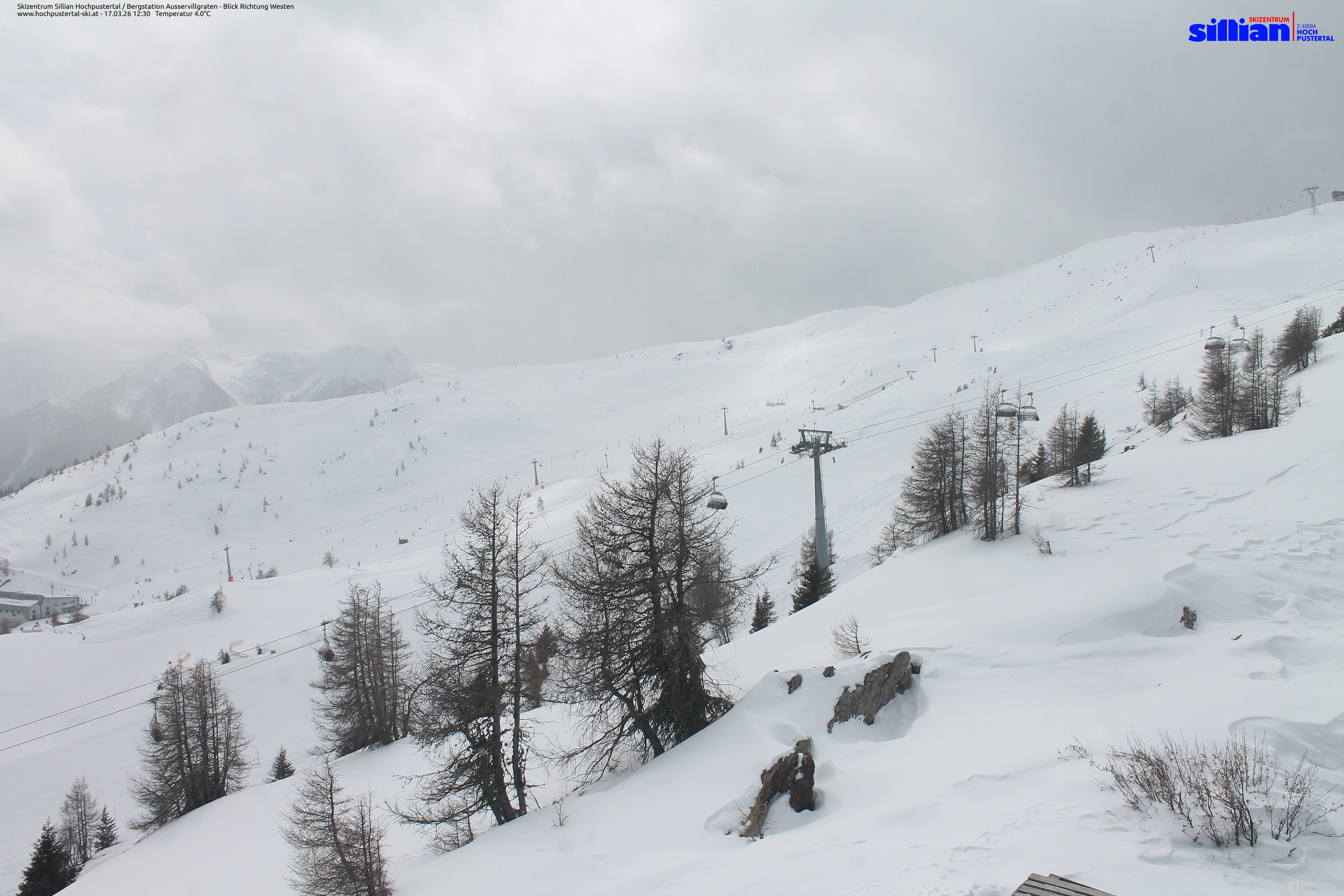 Archiv Foto Webcam Ausservillgraten im Thurntaler-Gebiet