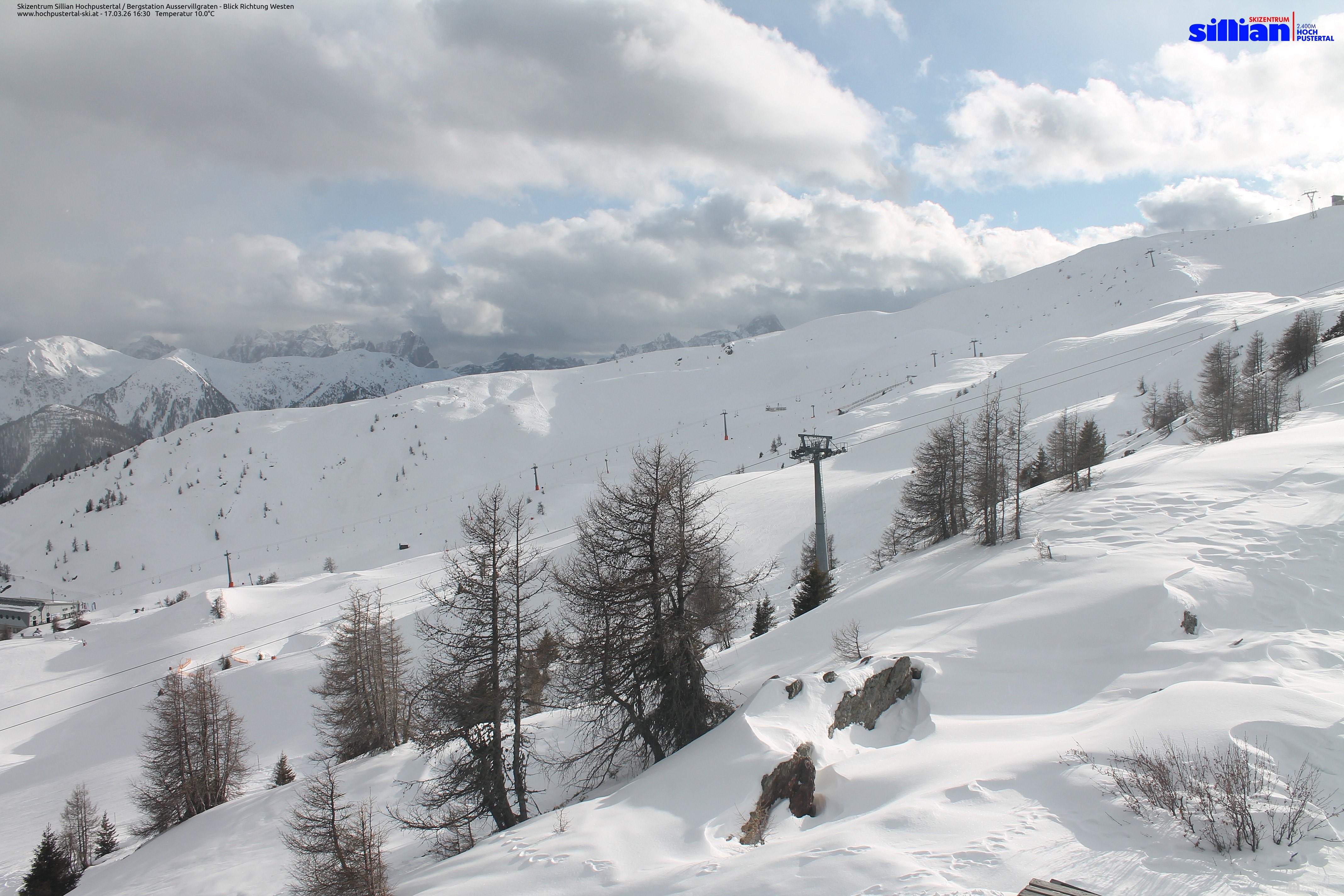 Archiv Foto Webcam Ausservillgraten im Thurntaler-Gebiet