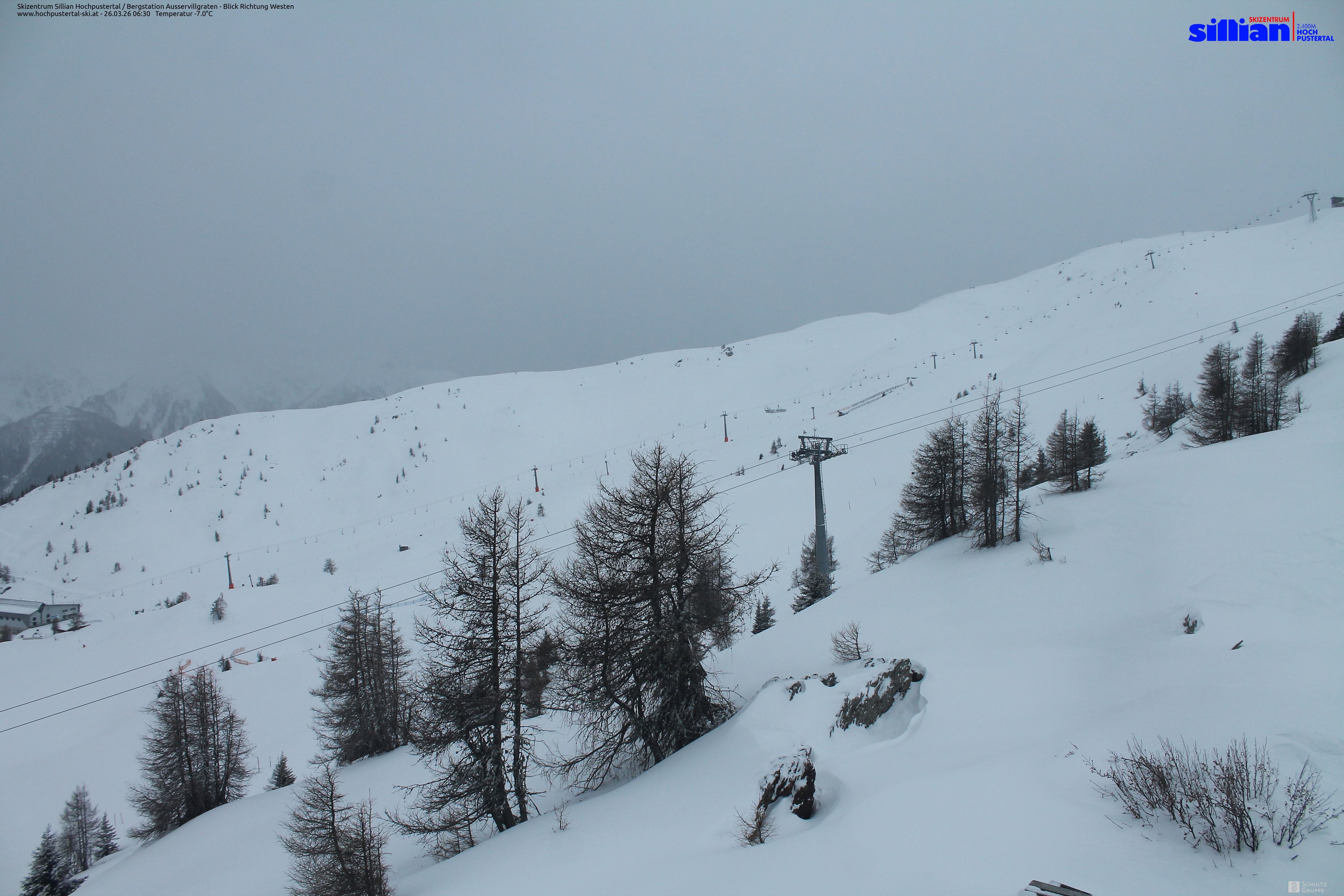 Archiv Foto Webcam Ausservillgraten im Thurntaler-Gebiet