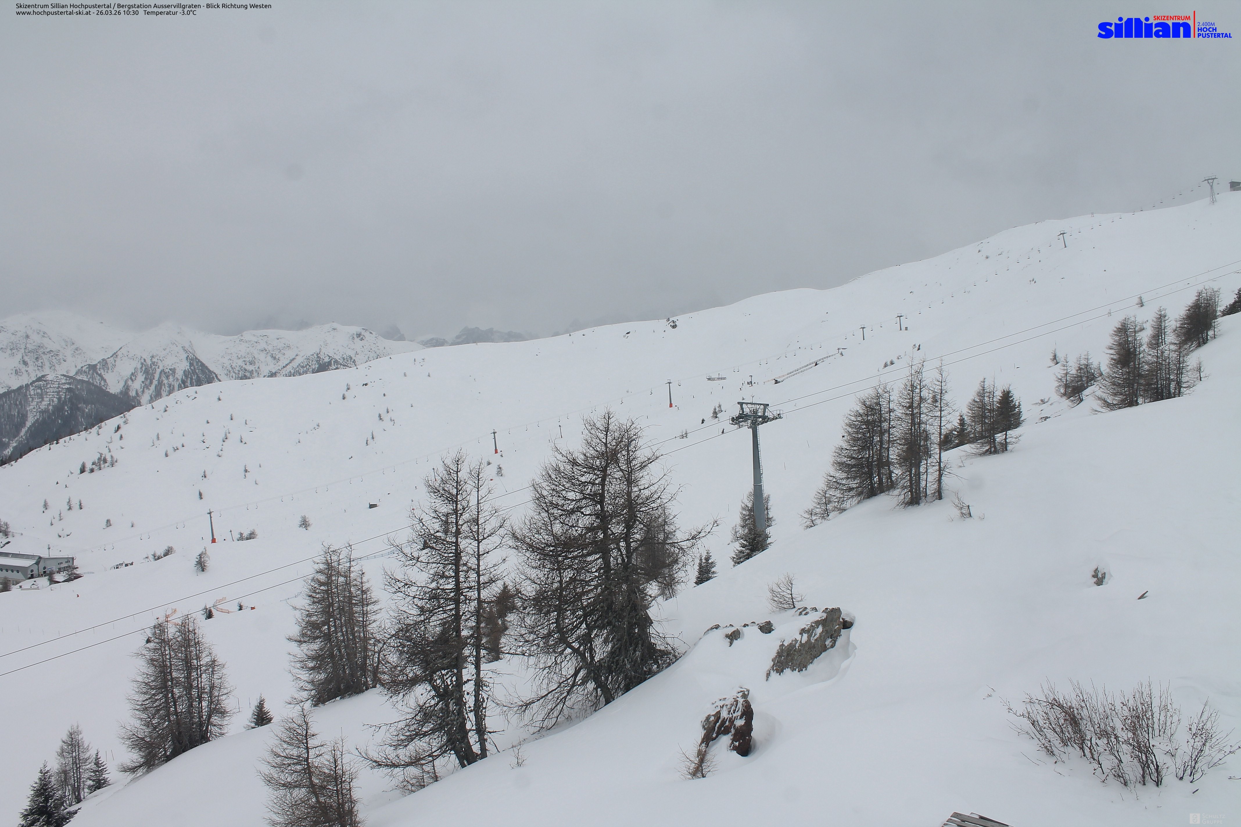 Archiv Foto Webcam Ausservillgraten im Thurntaler-Gebiet