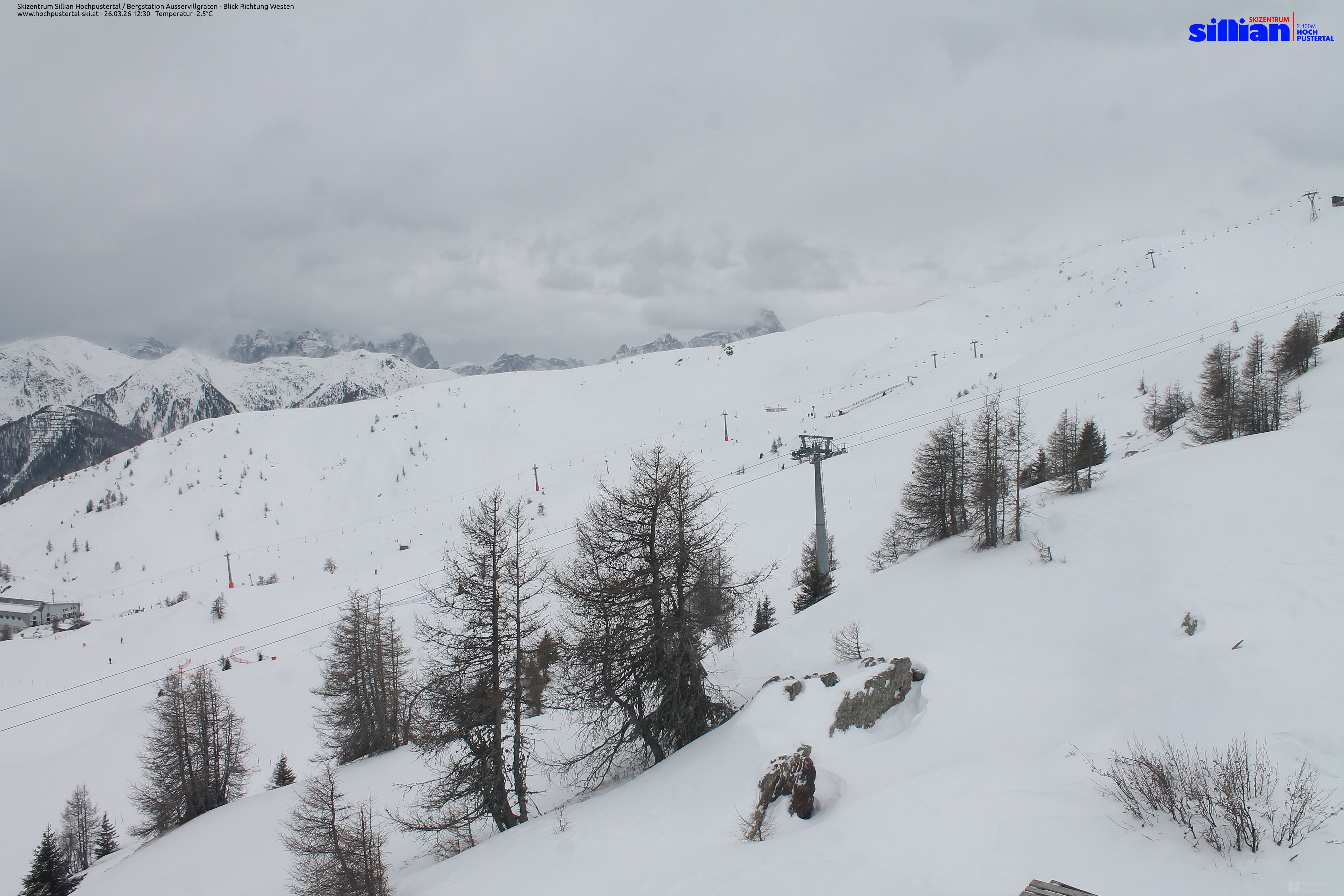 Archiv Foto Webcam Ausservillgraten im Thurntaler-Gebiet