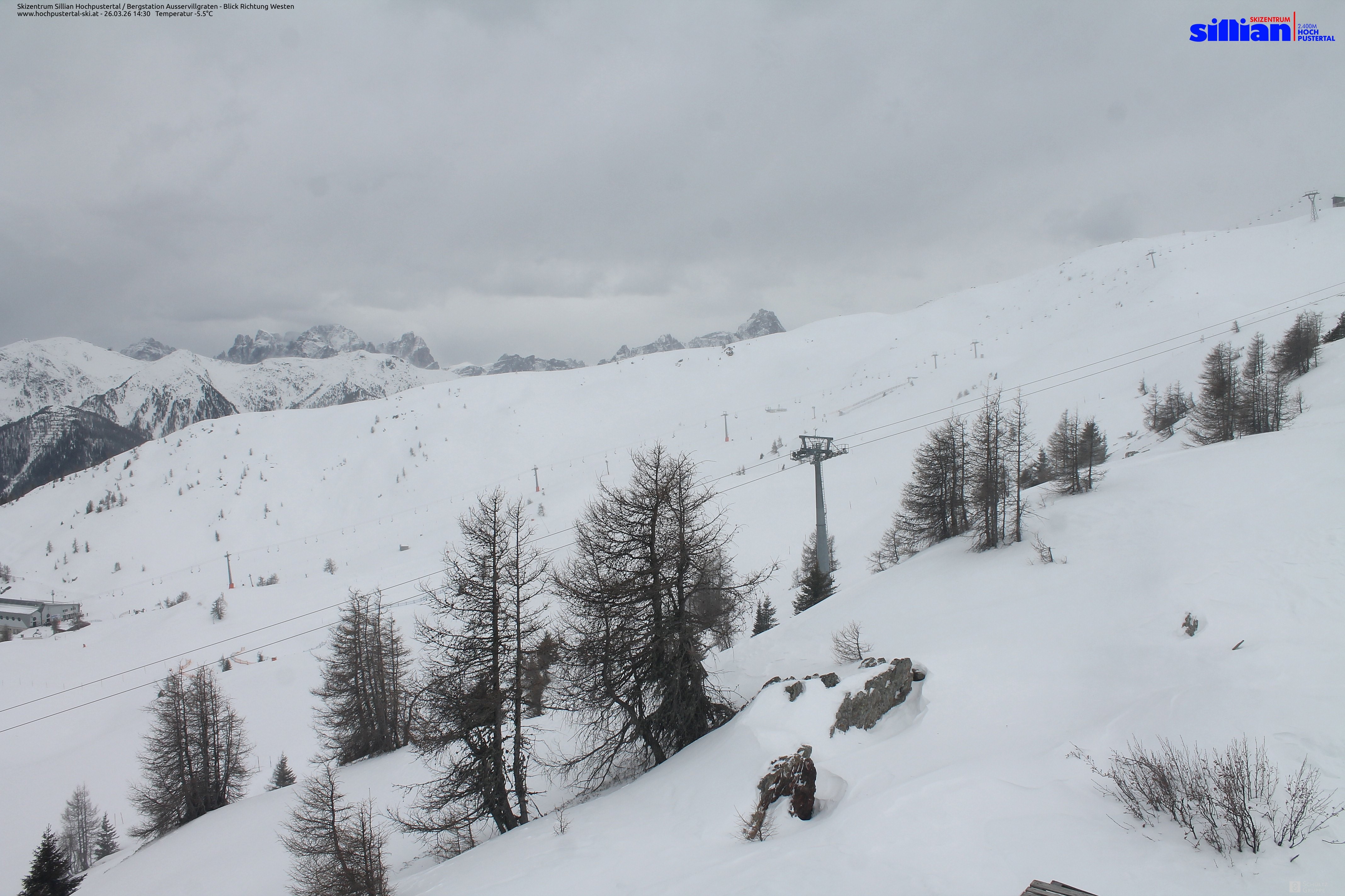 Archiv Foto Webcam Ausservillgraten im Thurntaler-Gebiet