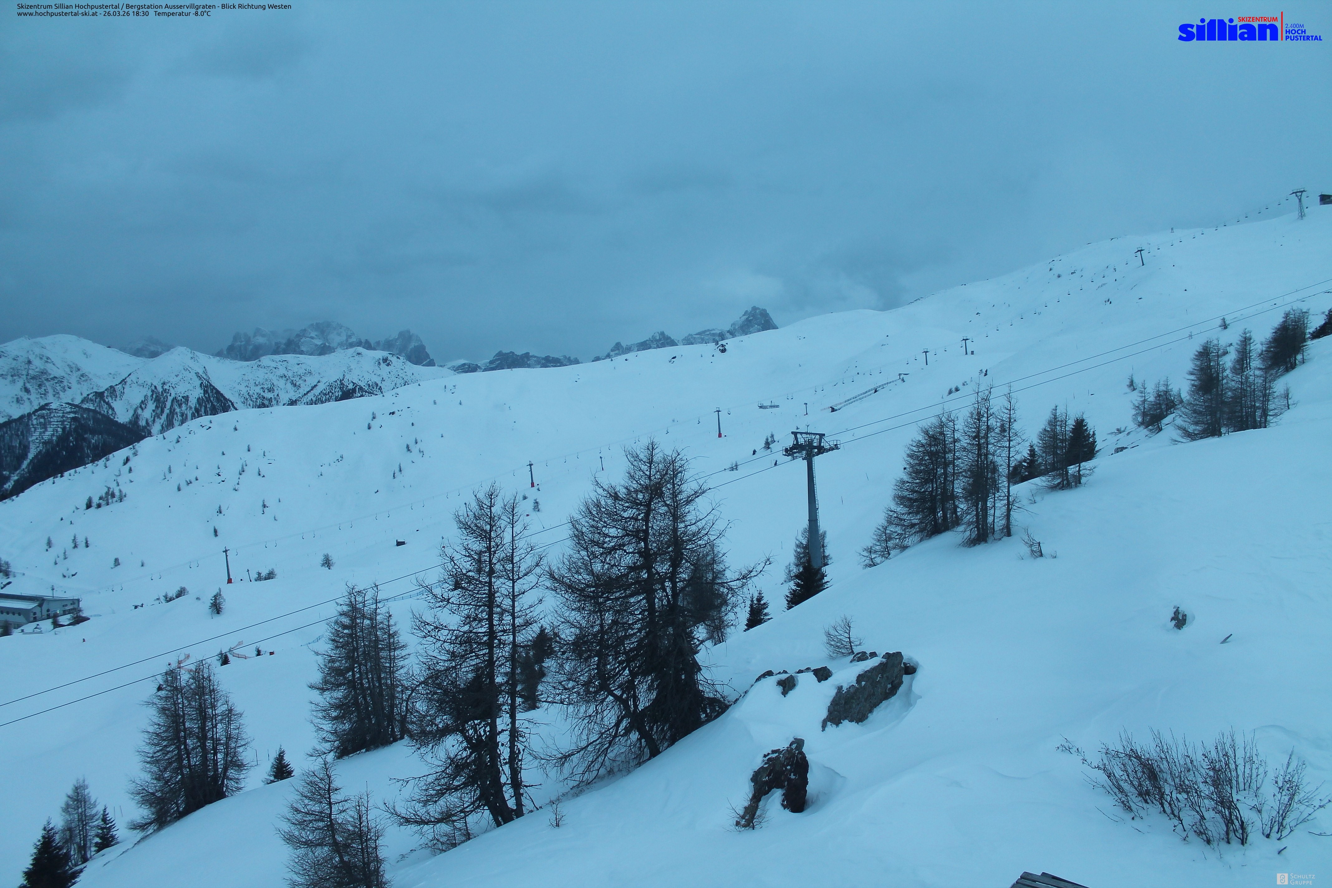 Archiv Foto Webcam Ausservillgraten im Thurntaler-Gebiet