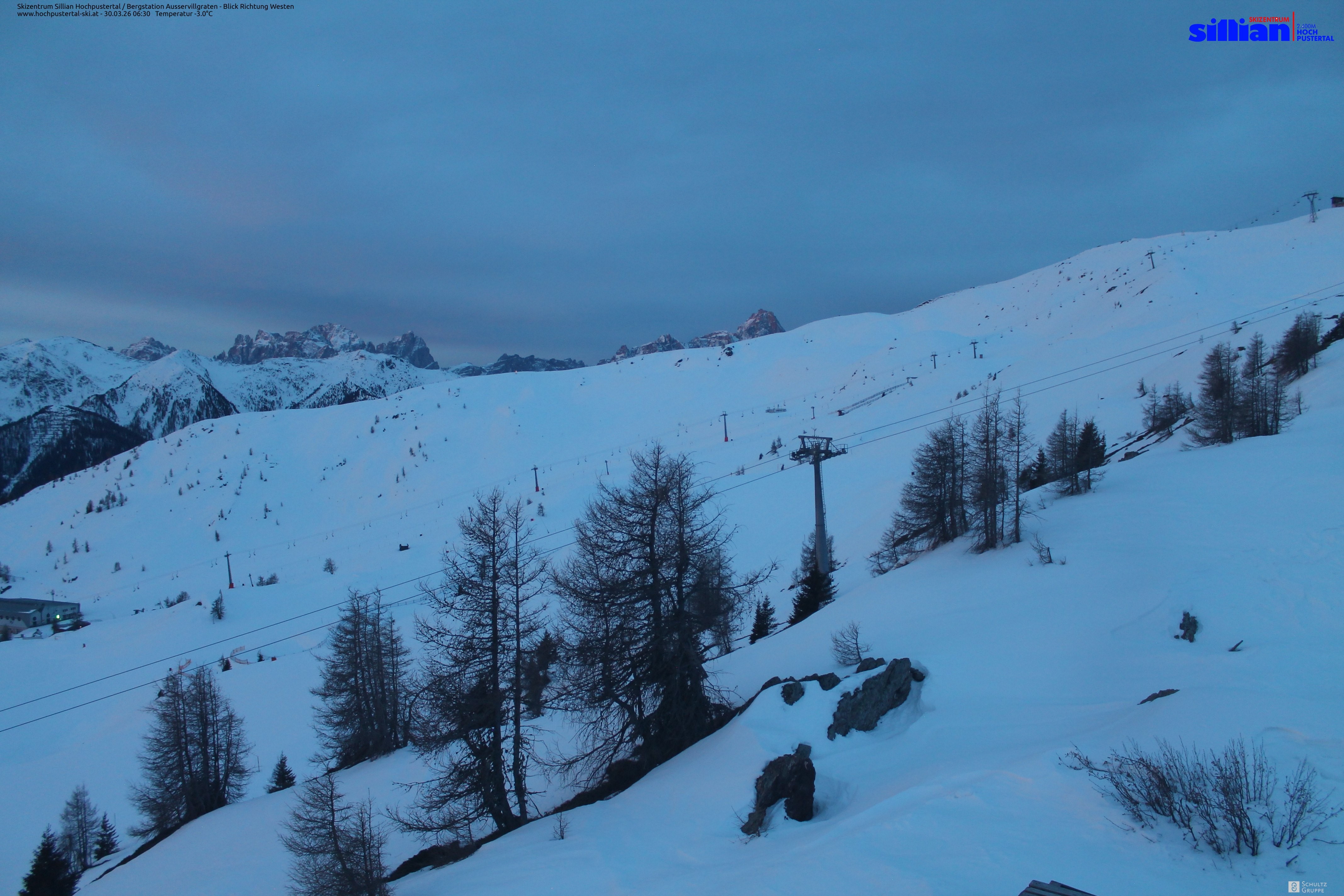 Archiv Foto Webcam Ausservillgraten im Thurntaler-Gebiet