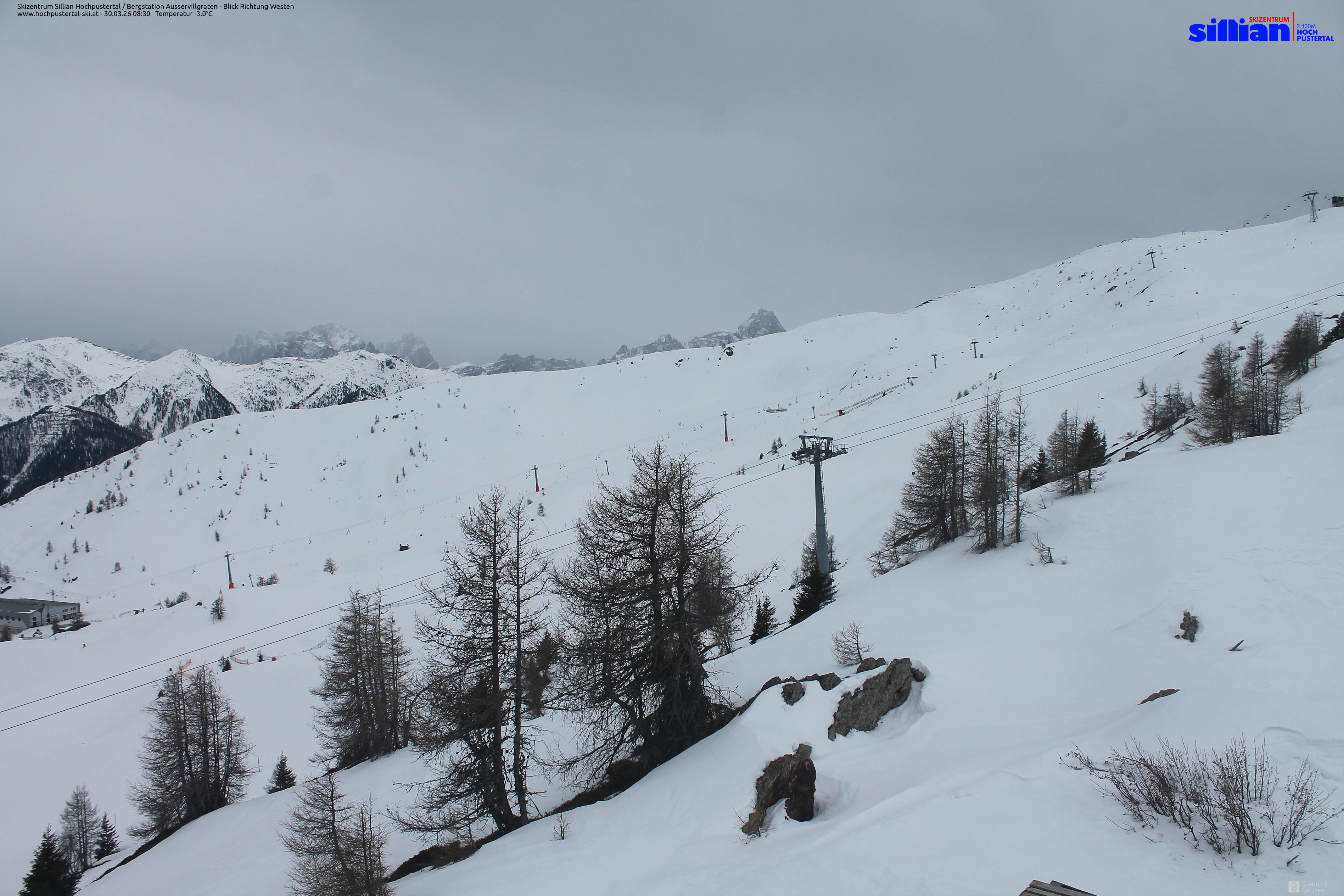 Archiv Foto Webcam Ausservillgraten im Thurntaler-Gebiet