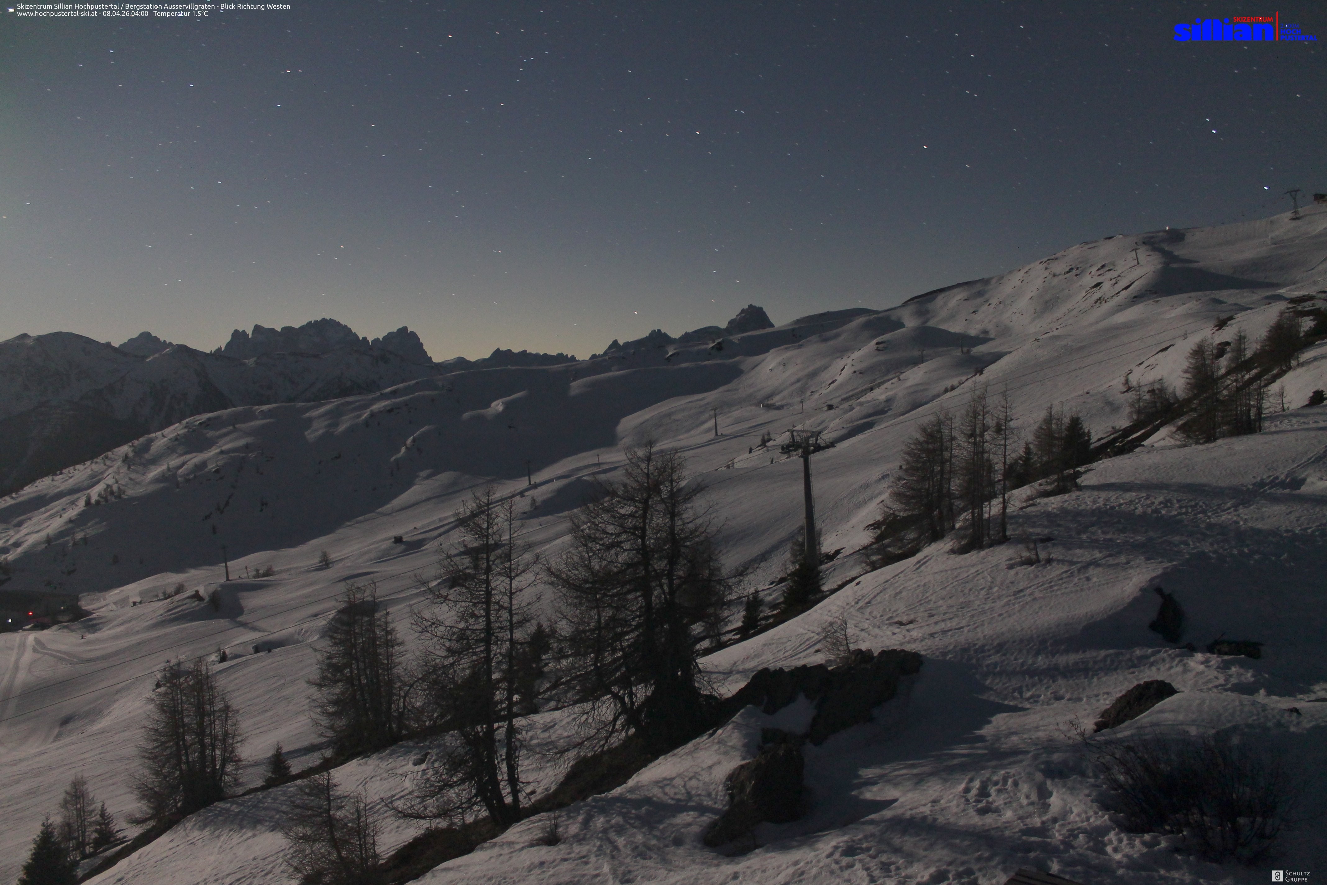 Archiv Foto Webcam Ausservillgraten im Thurntaler-Gebiet