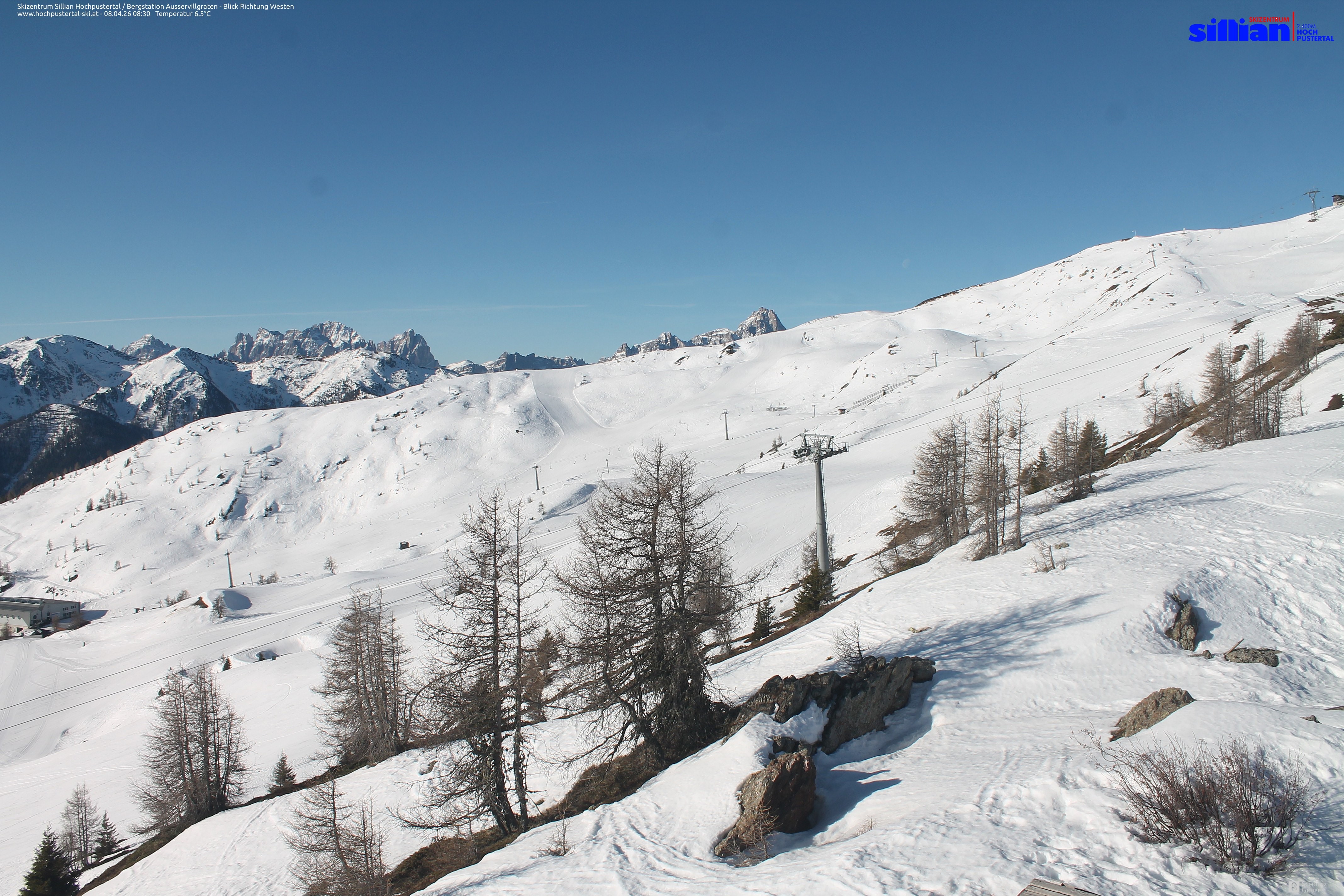 Archiv Foto Webcam Ausservillgraten im Thurntaler-Gebiet