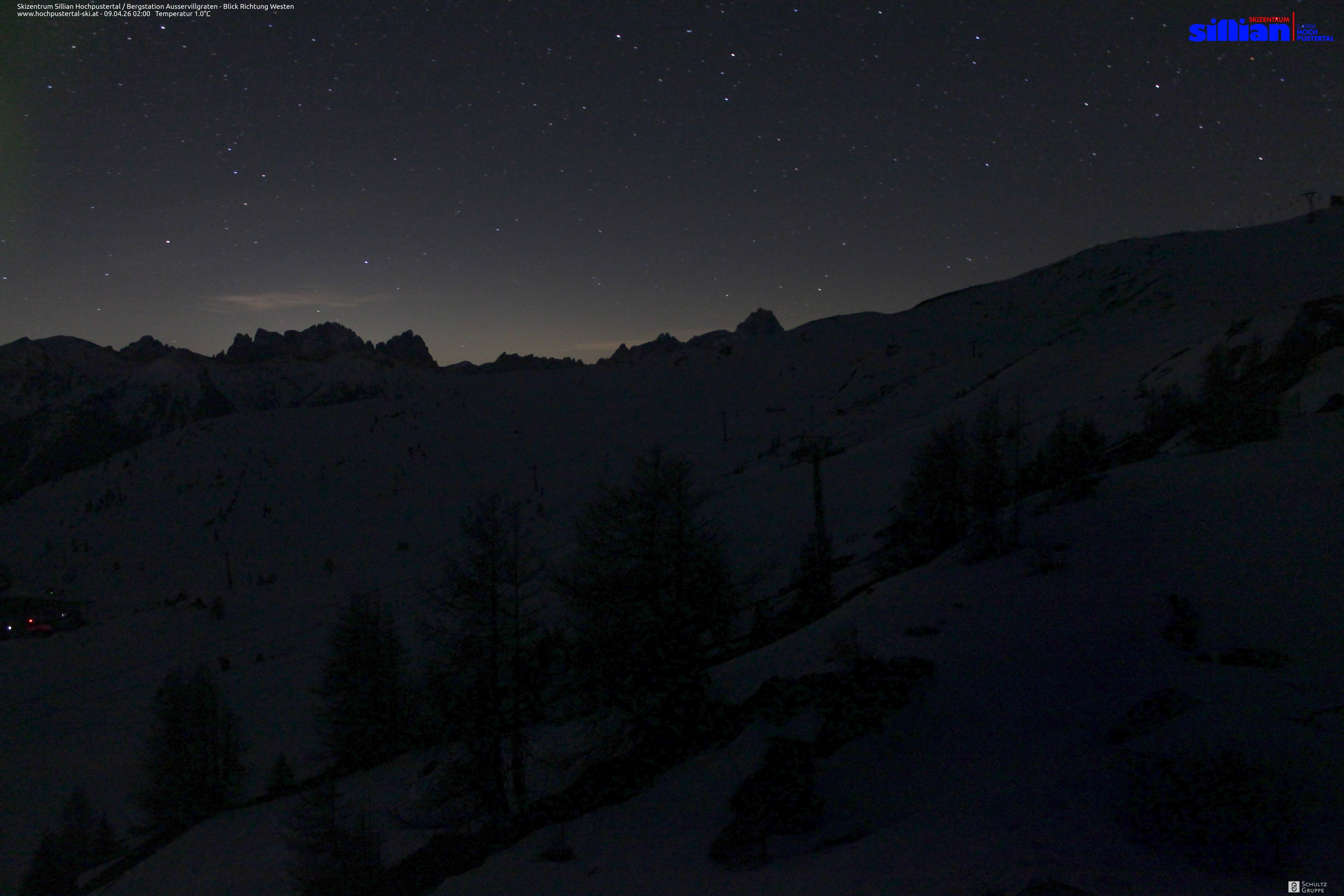 Archiv Foto Webcam Ausservillgraten im Thurntaler-Gebiet