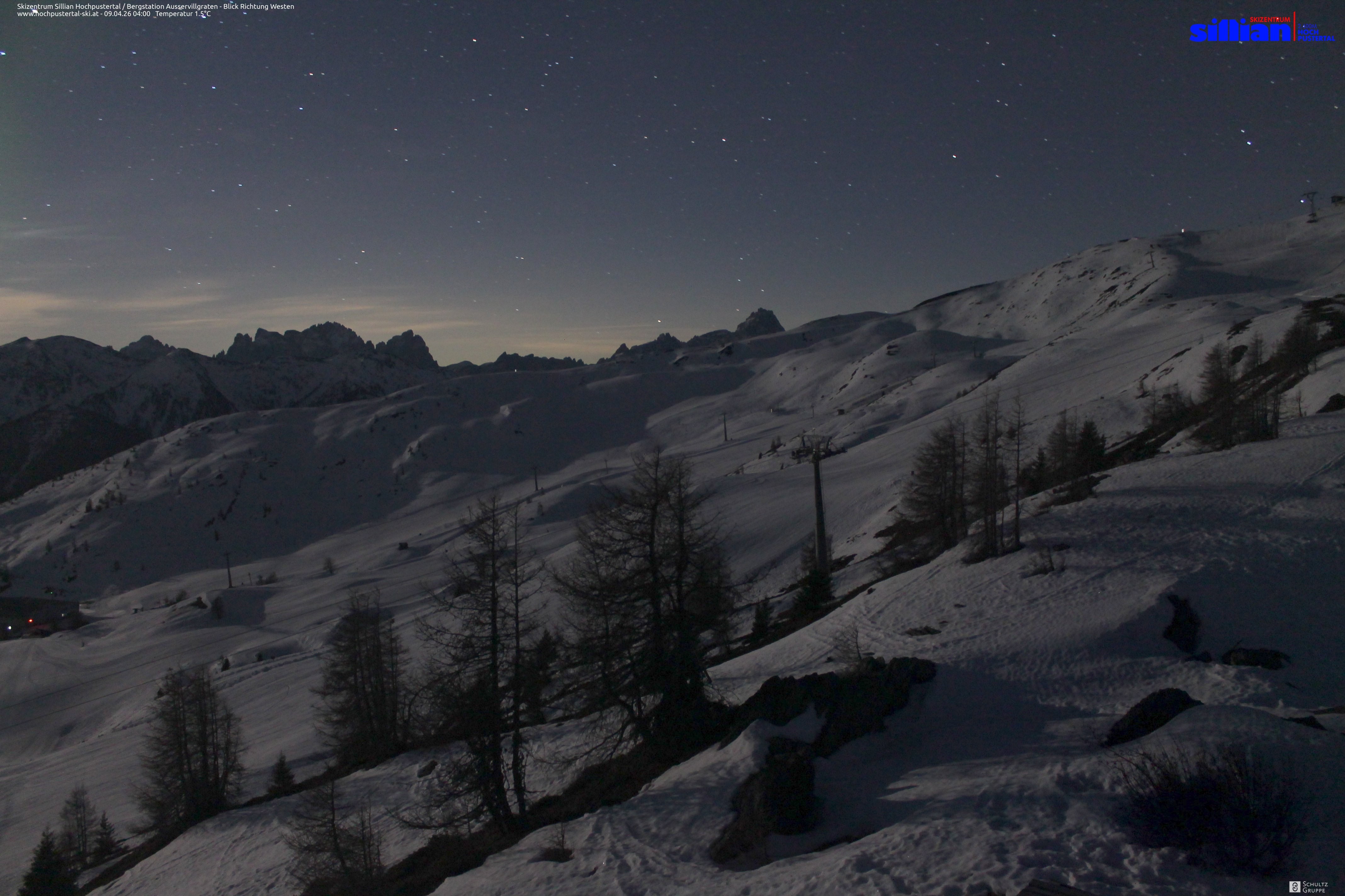 Archiv Foto Webcam Ausservillgraten im Thurntaler-Gebiet