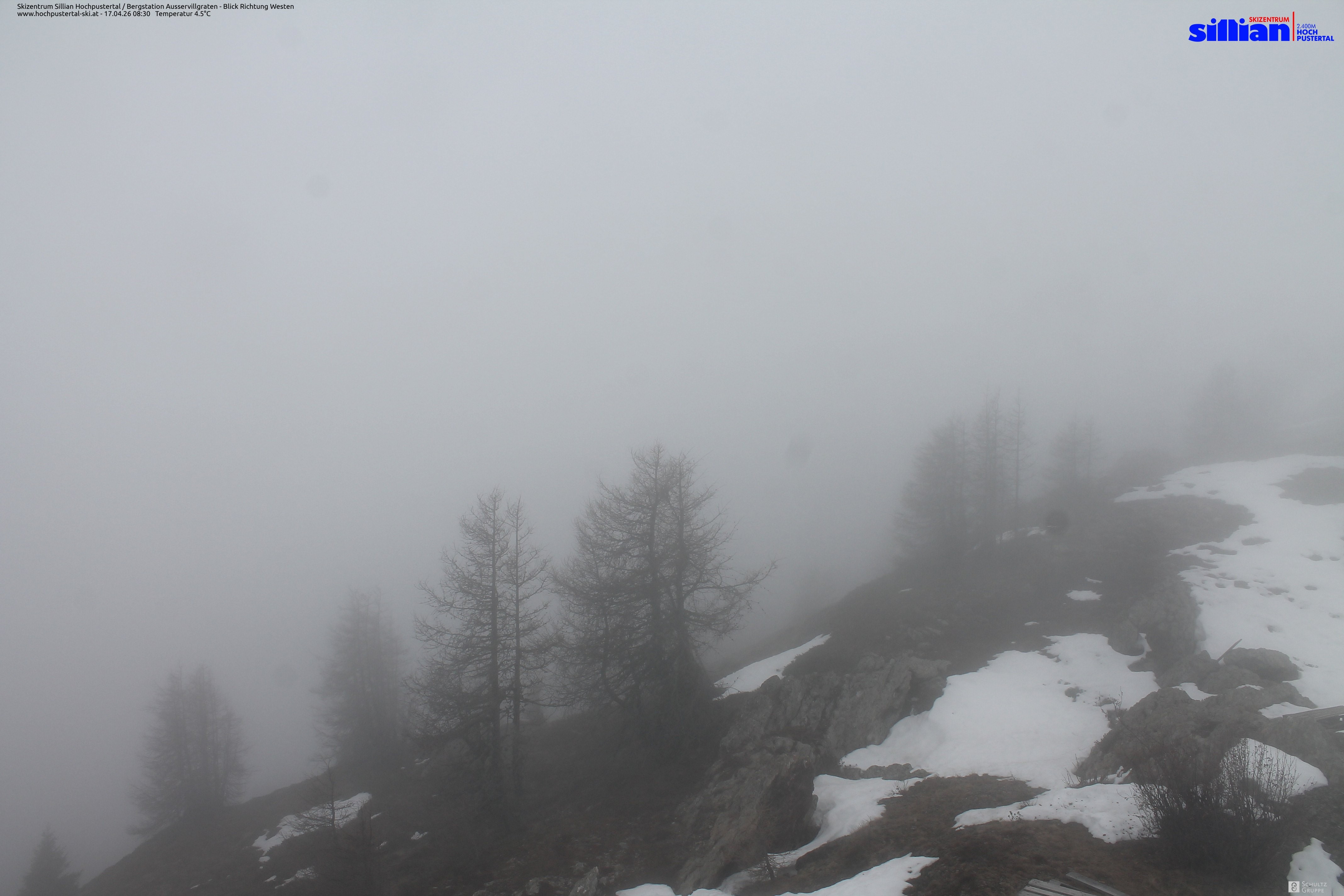 Archiv Foto Webcam Ausservillgraten im Thurntaler-Gebiet