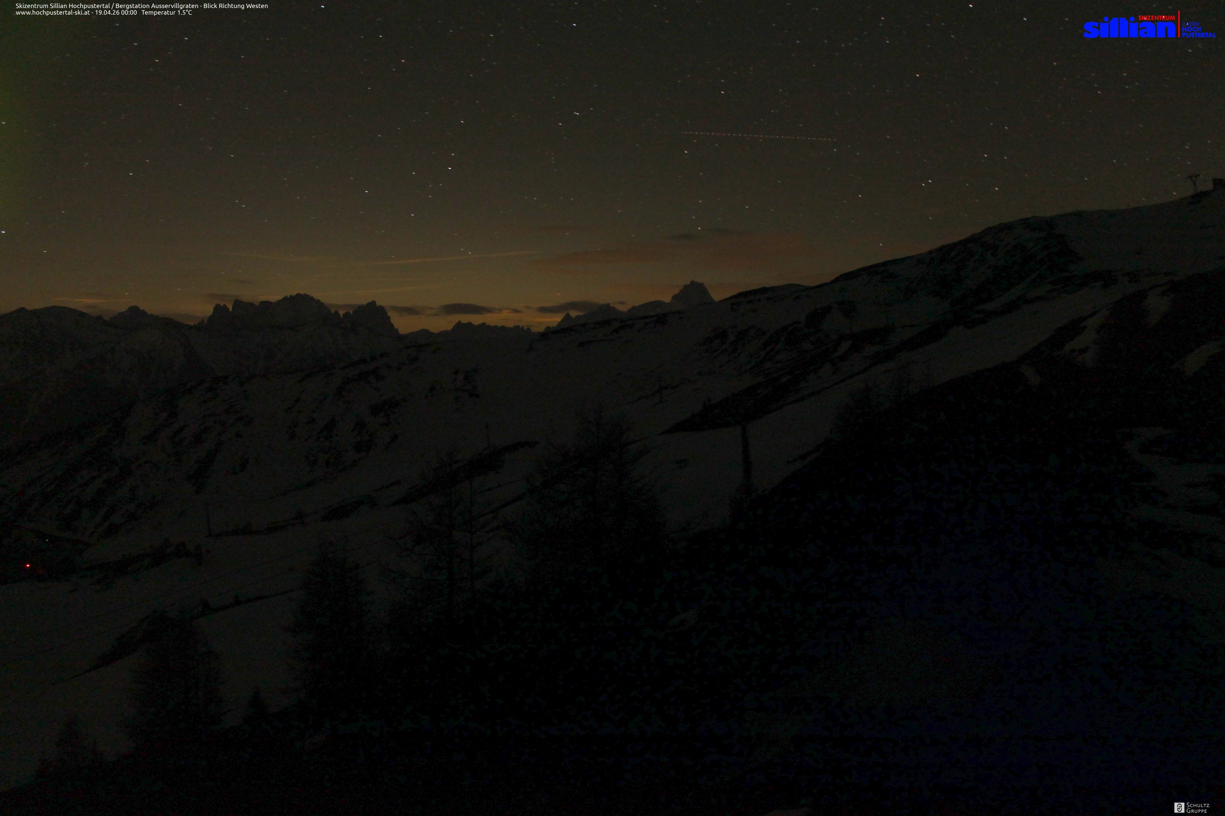 Archiv Foto Webcam Ausservillgraten im Thurntaler-Gebiet