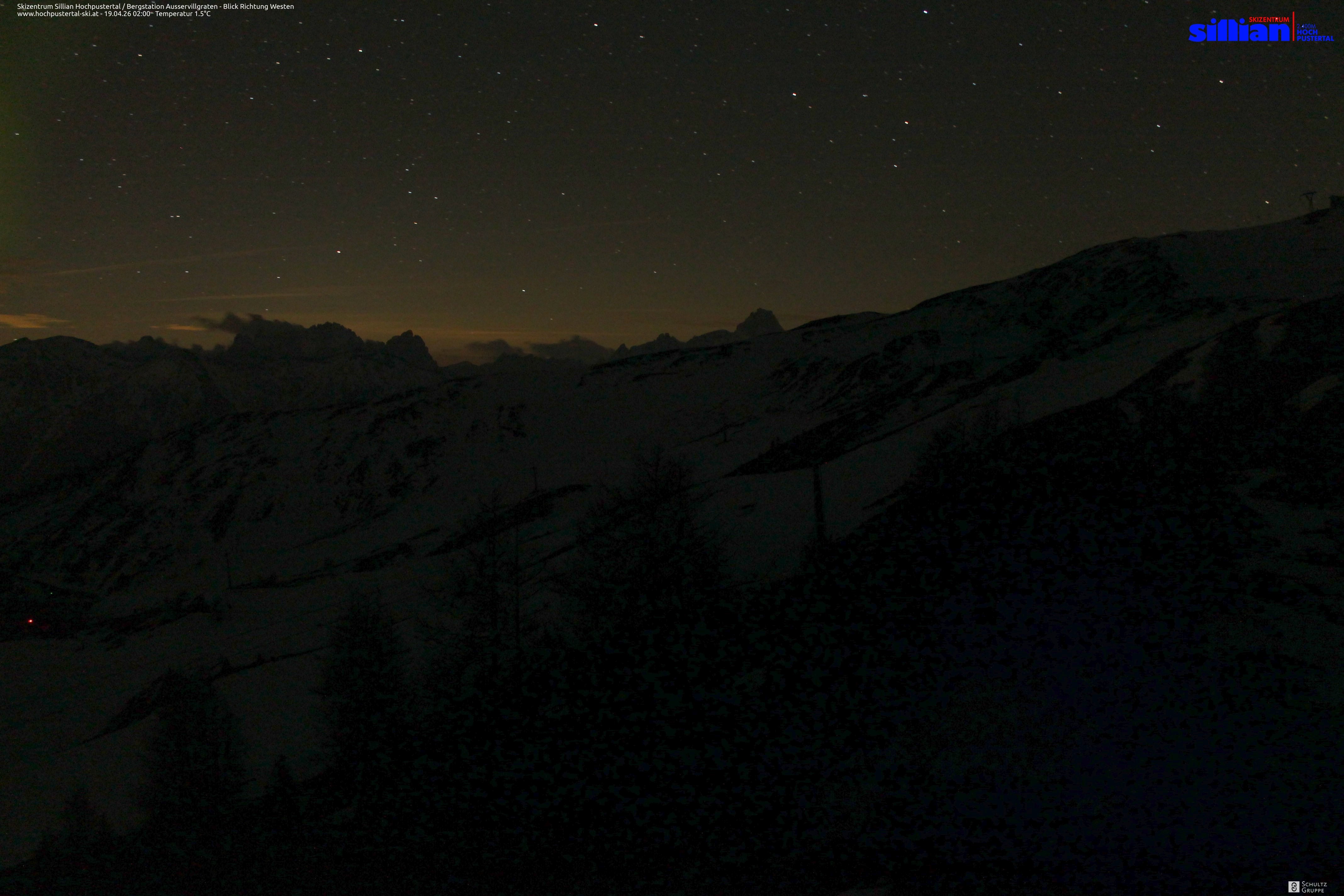 Archiv Foto Webcam Ausservillgraten im Thurntaler-Gebiet