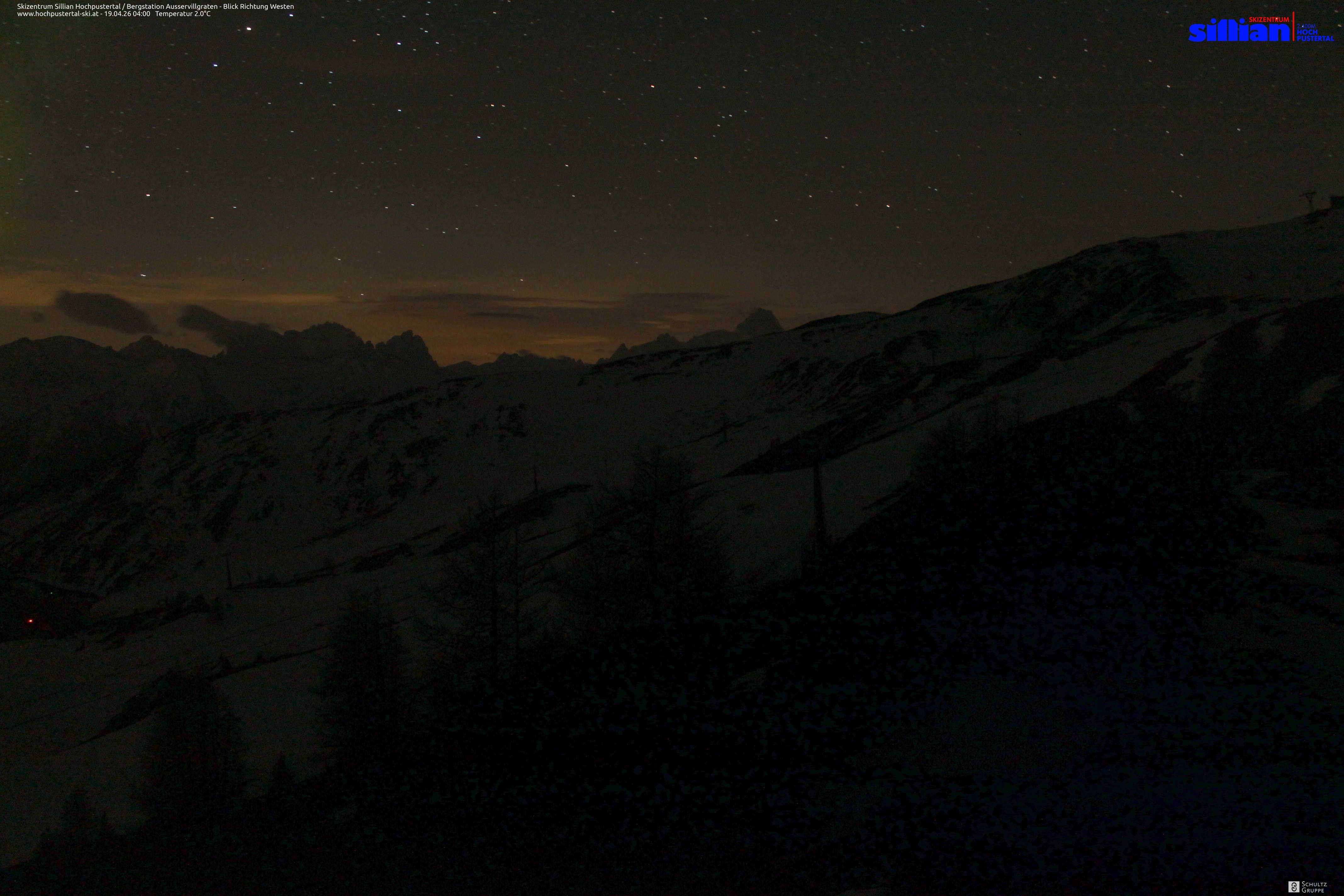 Archiv Foto Webcam Ausservillgraten im Thurntaler-Gebiet