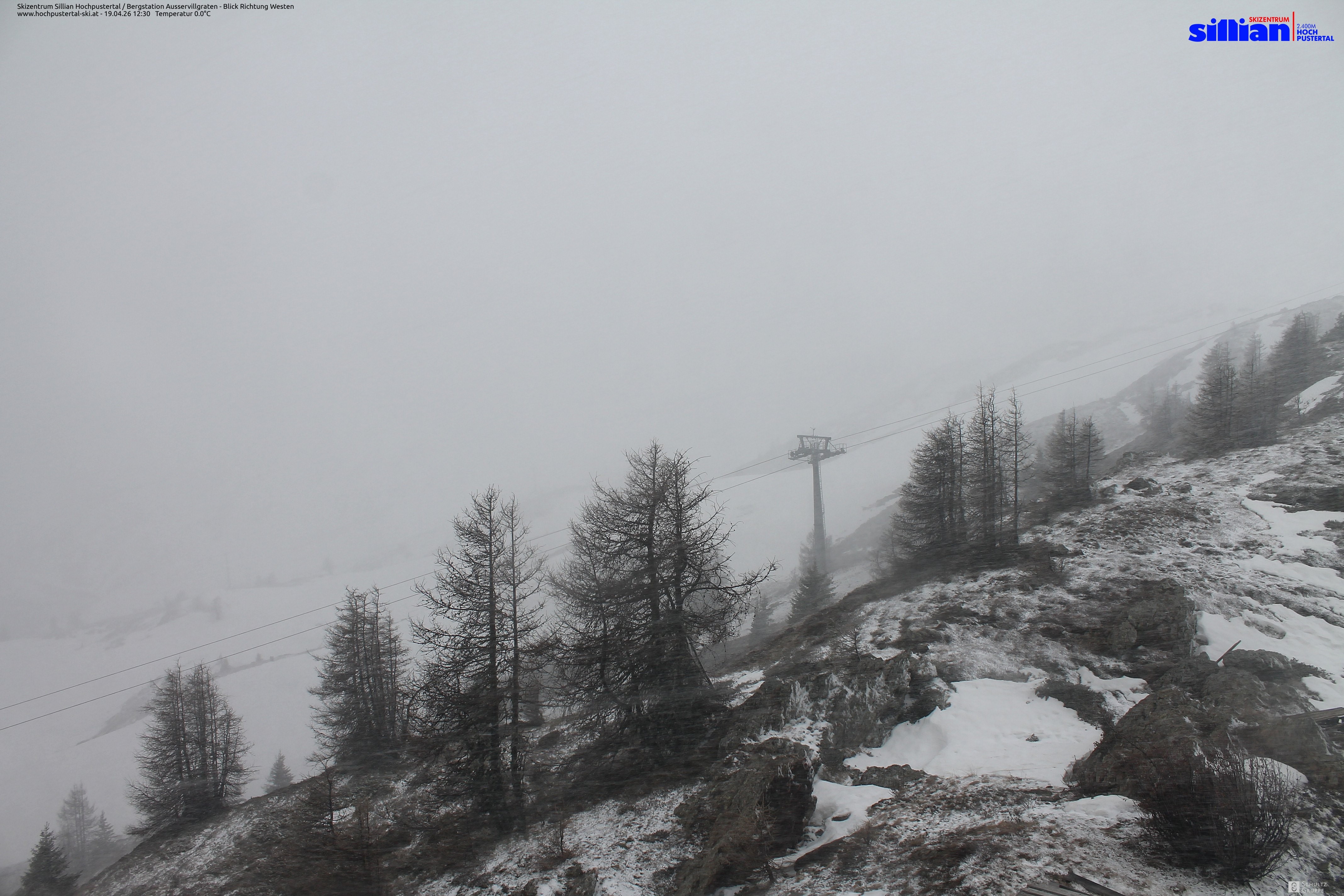 Archiv Foto Webcam Ausservillgraten im Thurntaler-Gebiet