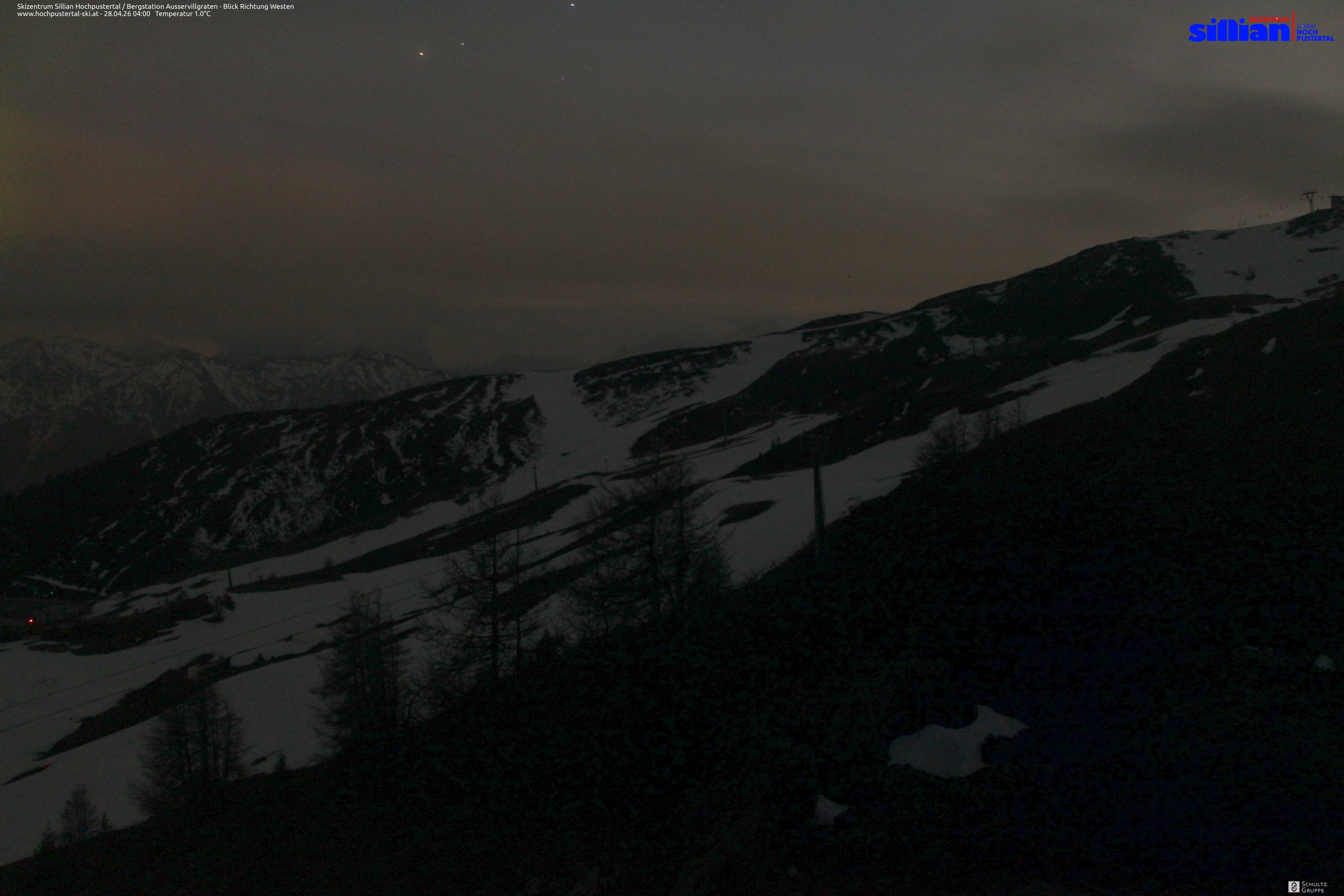 Archiv Foto Webcam Ausservillgraten im Thurntaler-Gebiet