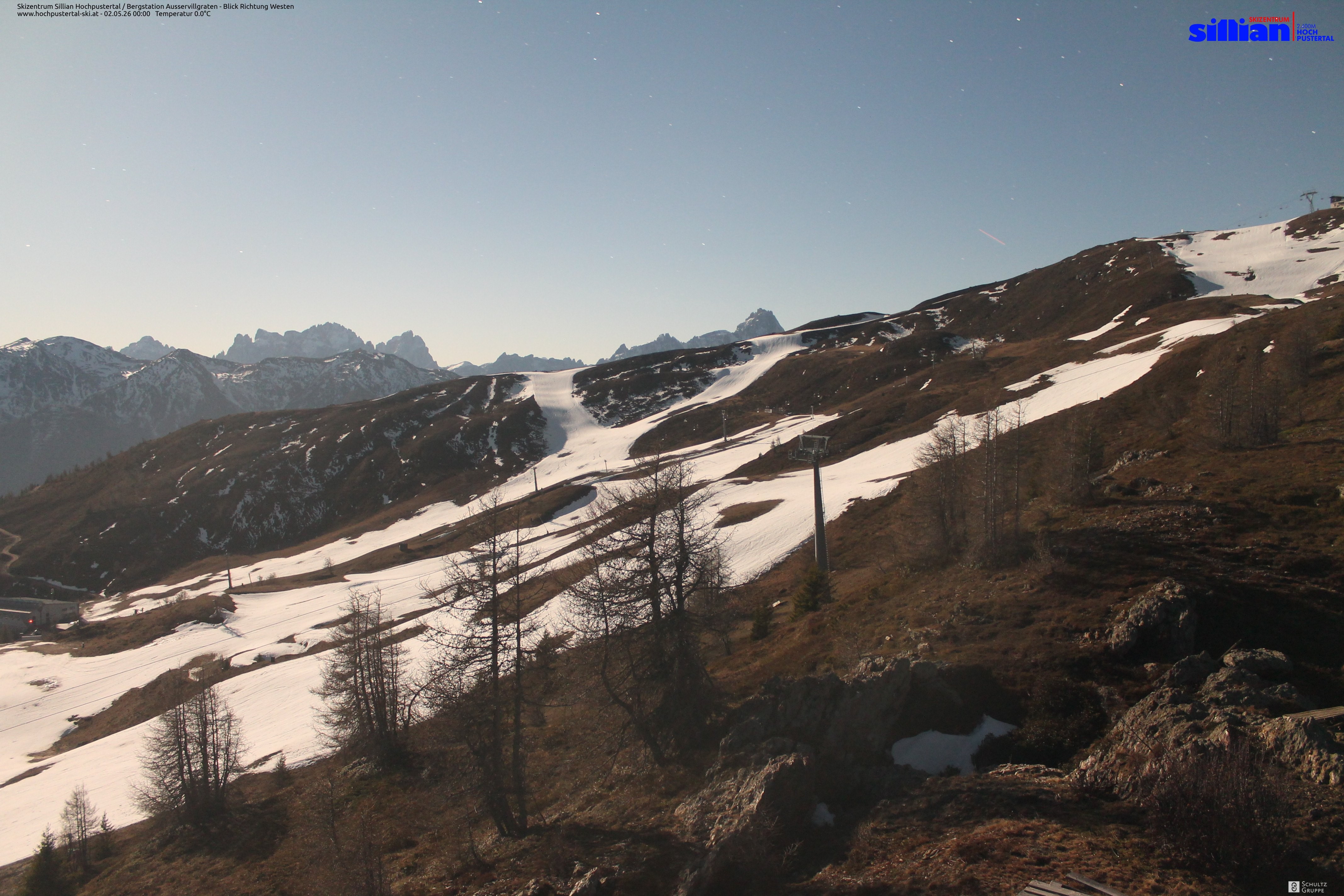 Archiv Foto Webcam Ausservillgraten im Thurntaler-Gebiet