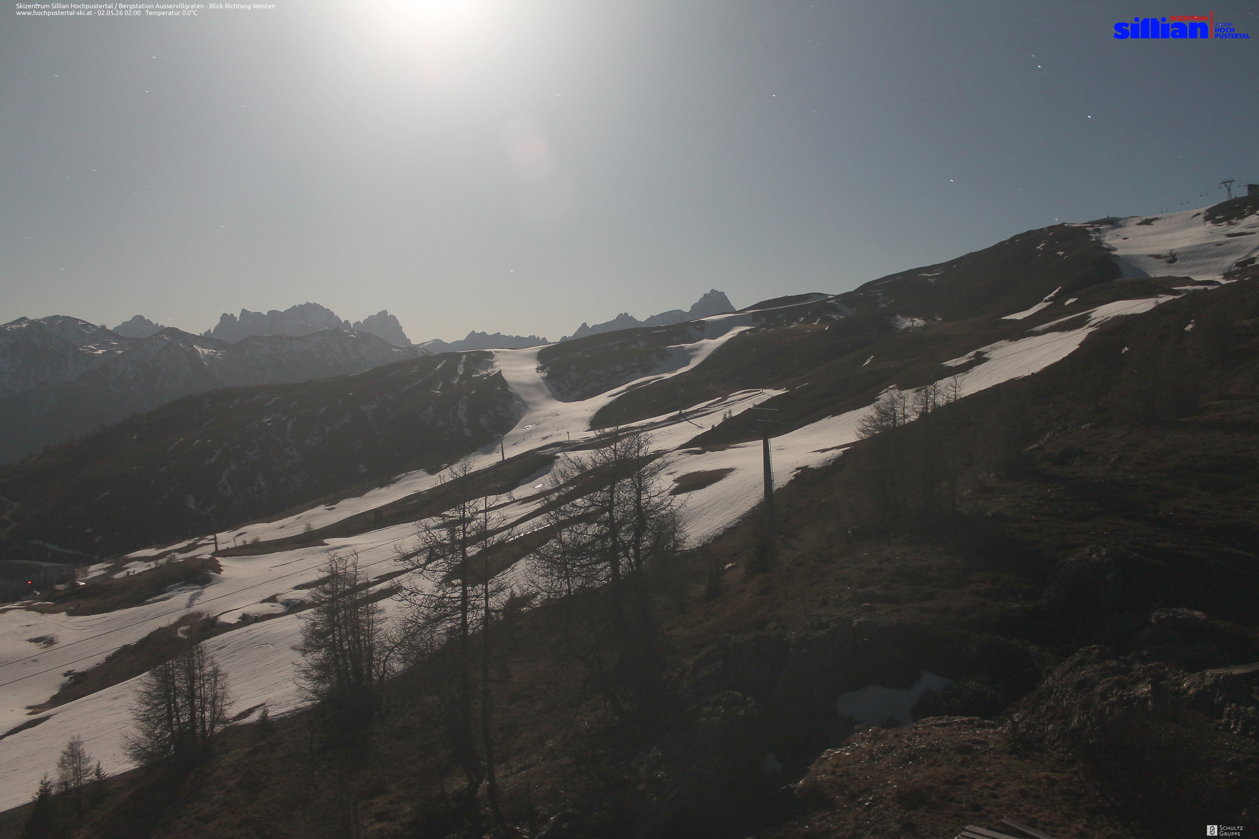 Archiv Foto Webcam Ausservillgraten im Thurntaler-Gebiet