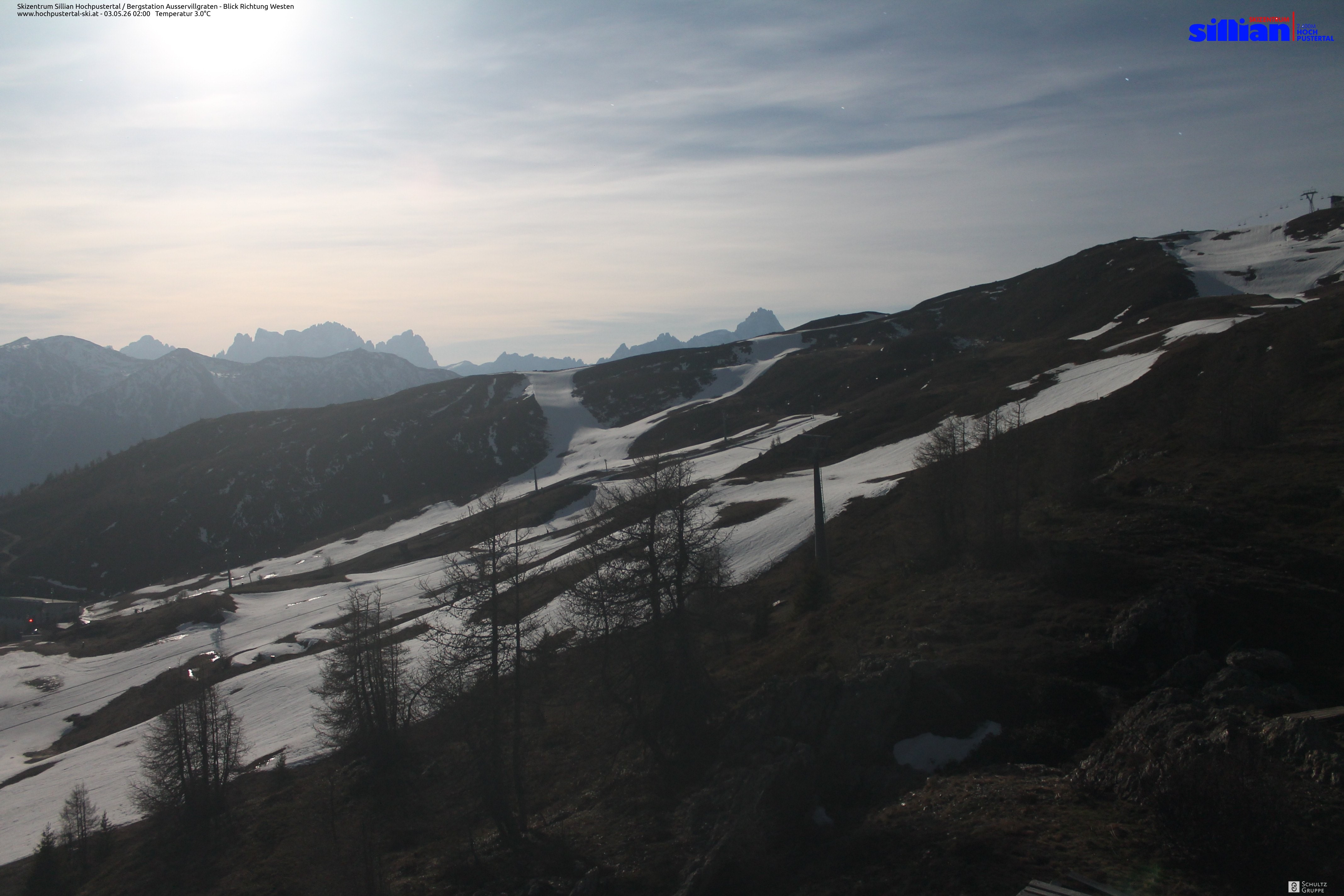 Archiv Foto Webcam Ausservillgraten im Thurntaler-Gebiet