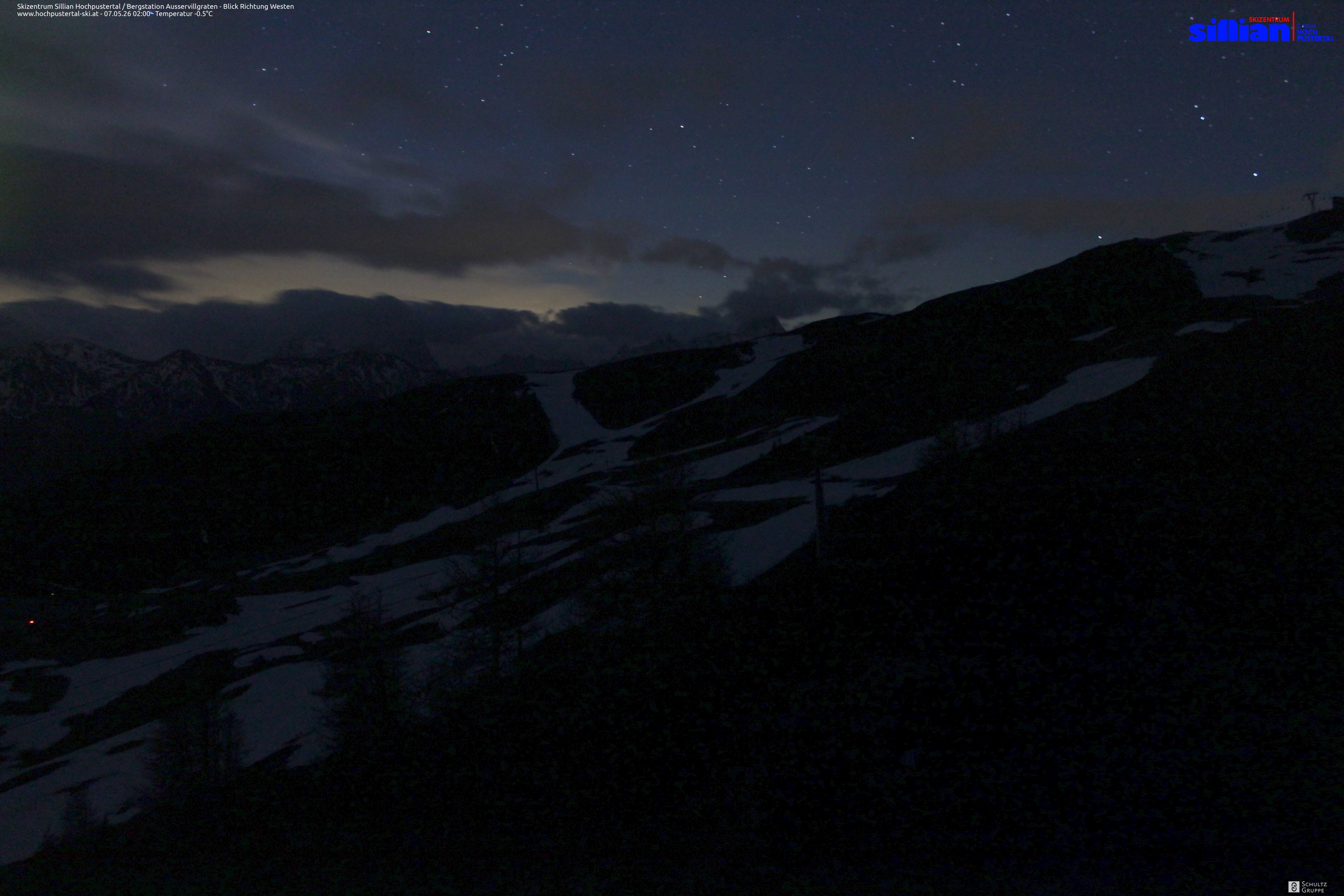 Archiv Foto Webcam Ausservillgraten im Thurntaler-Gebiet