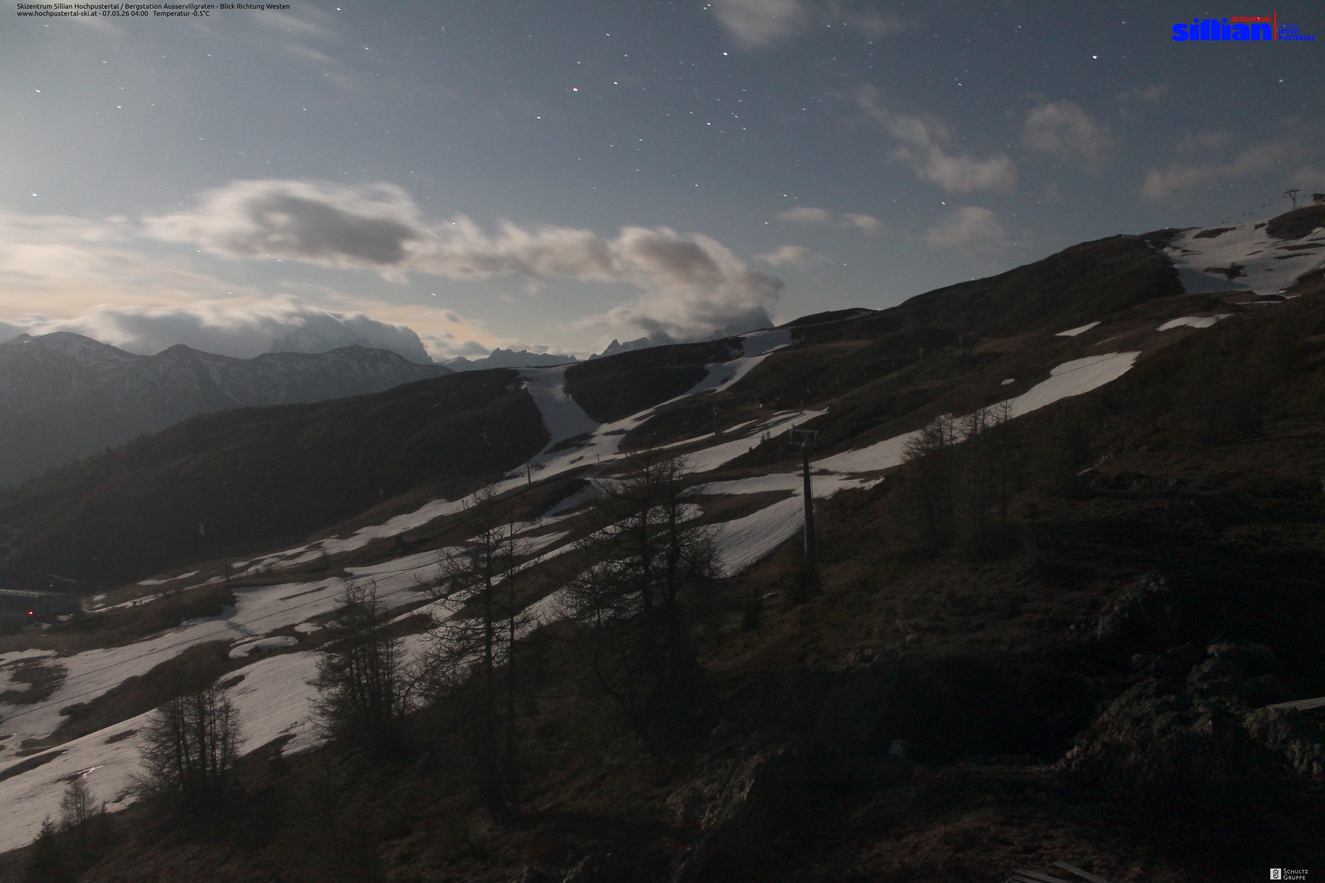 Archiv Foto Webcam Ausservillgraten im Thurntaler-Gebiet
