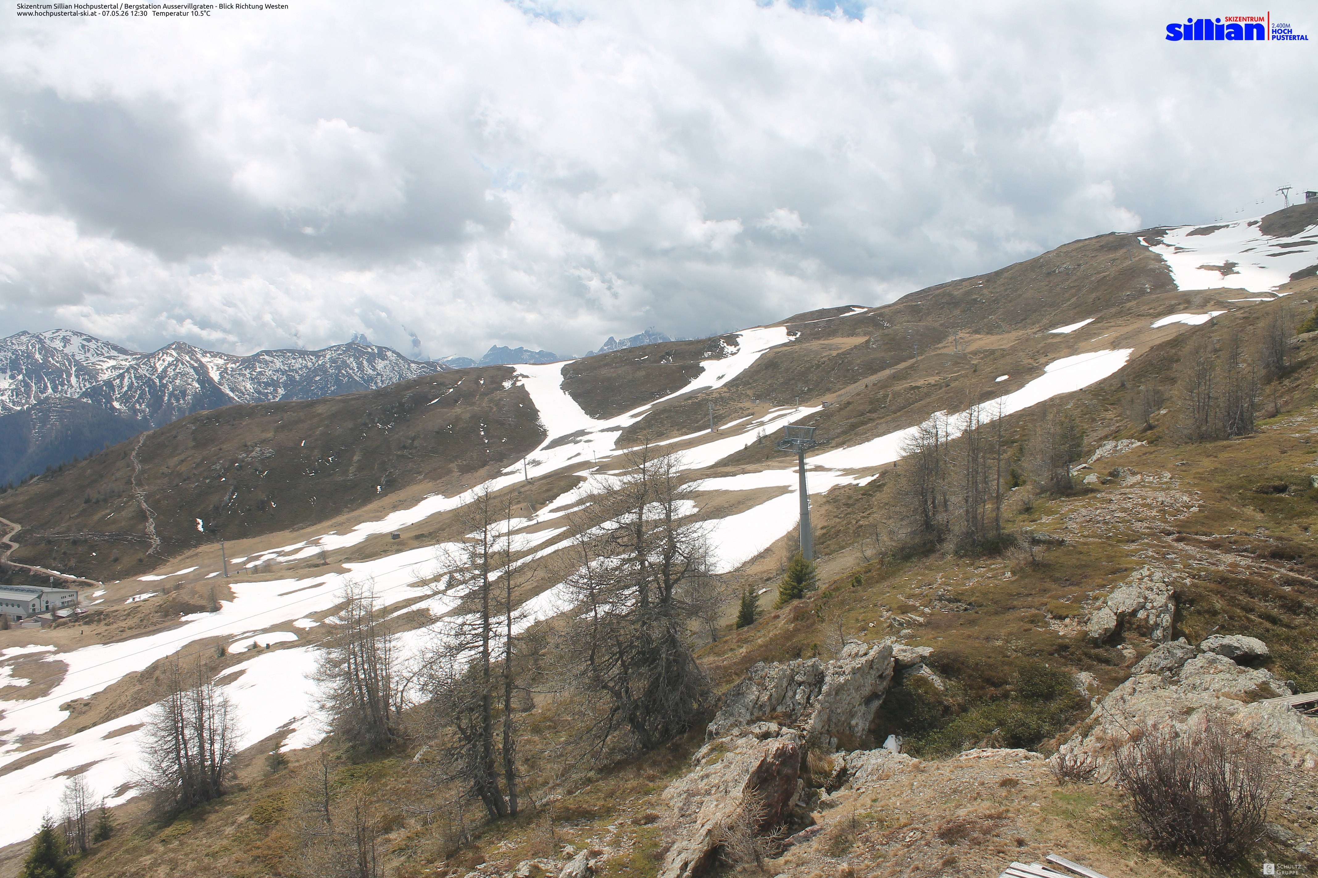 Archiv Foto Webcam Ausservillgraten im Thurntaler-Gebiet