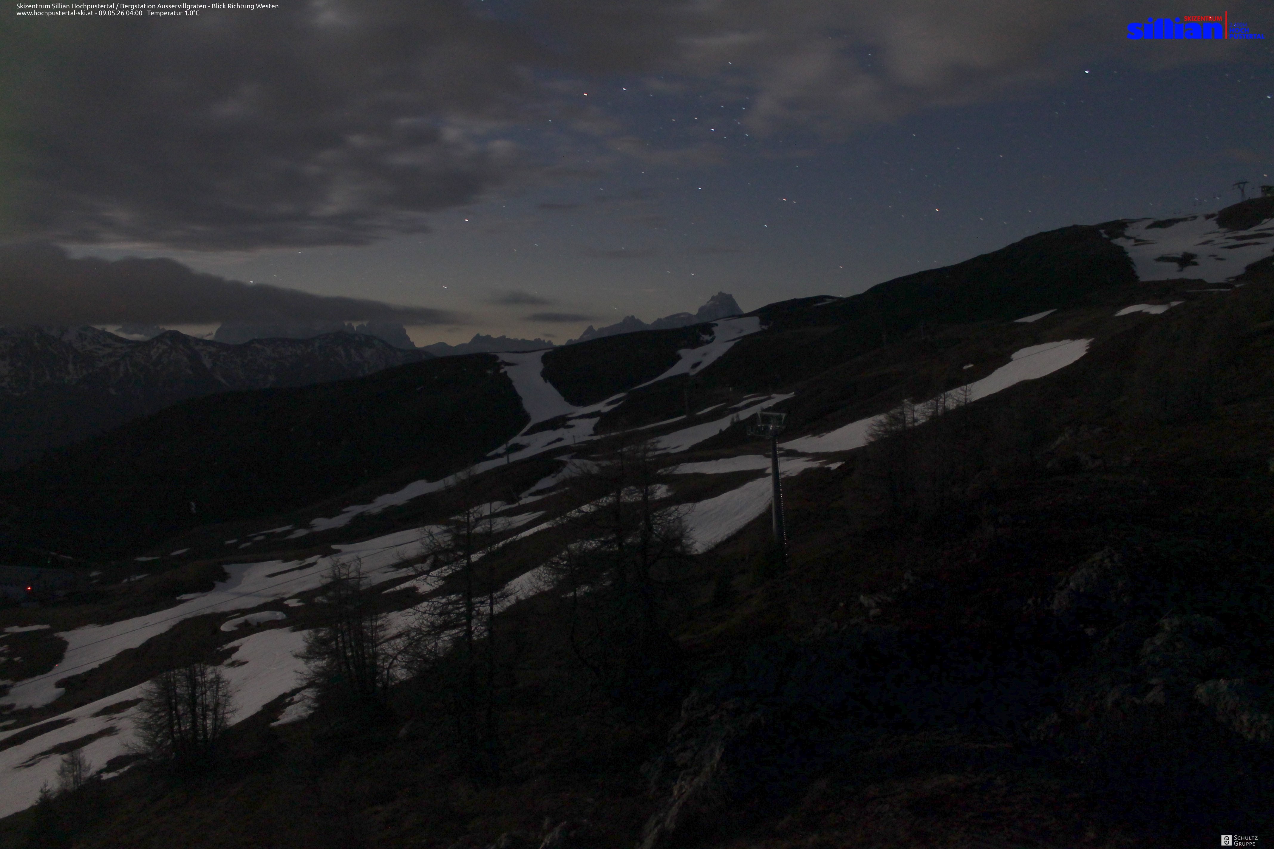 Archiv Foto Webcam Ausservillgraten im Thurntaler-Gebiet
