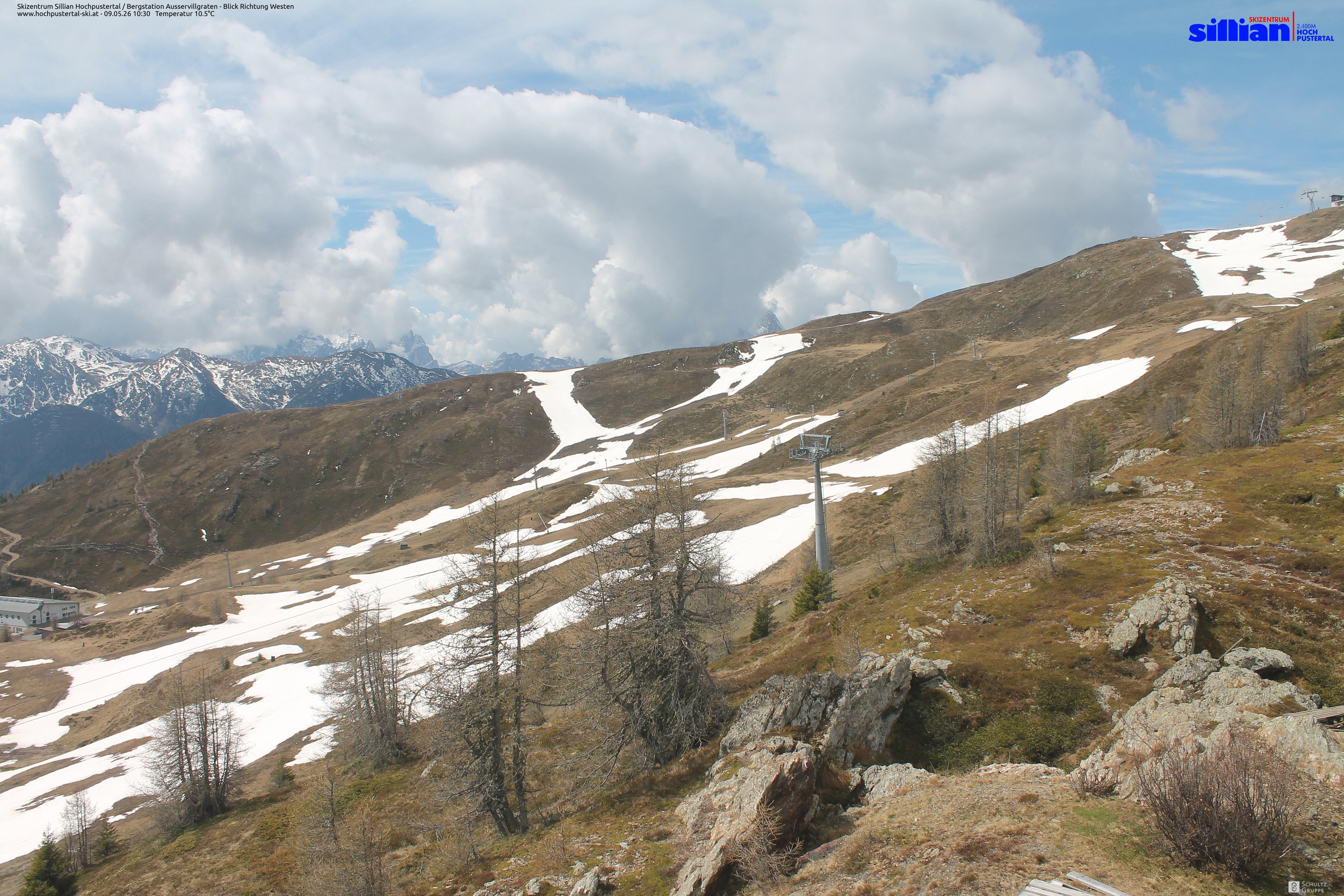 Archiv Foto Webcam Ausservillgraten im Thurntaler-Gebiet