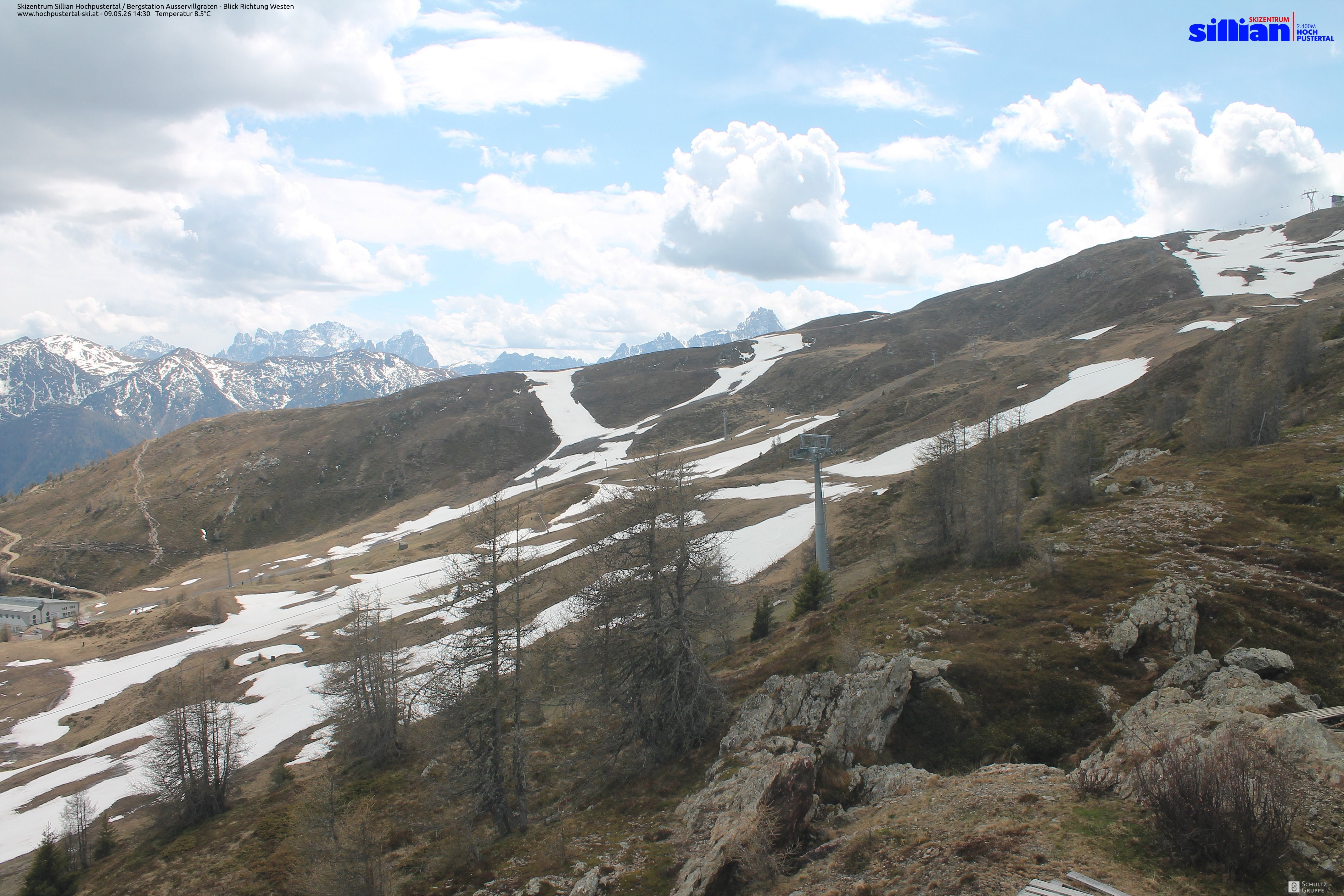 Archiv Foto Webcam Ausservillgraten im Thurntaler-Gebiet