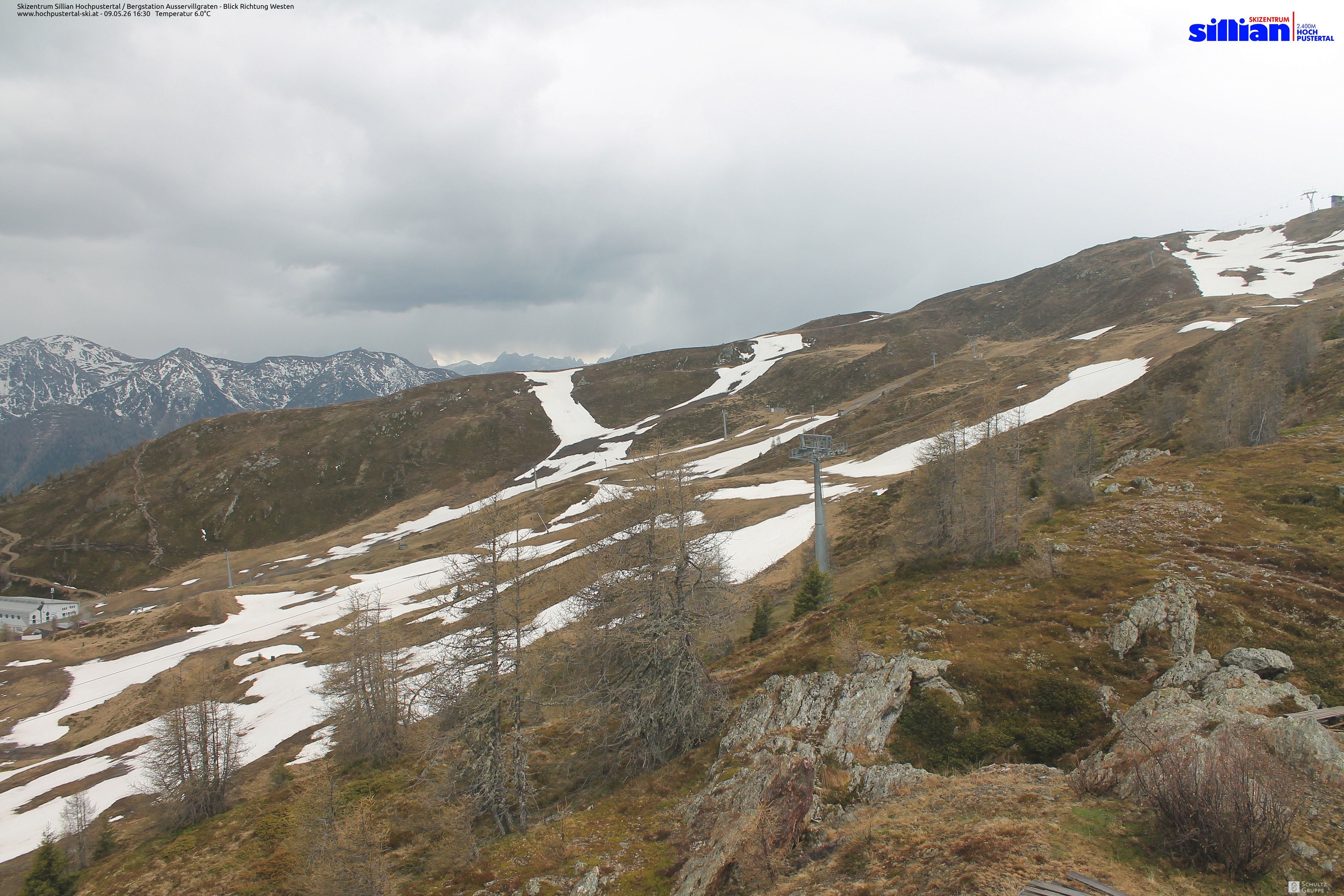 Archiv Foto Webcam Ausservillgraten im Thurntaler-Gebiet