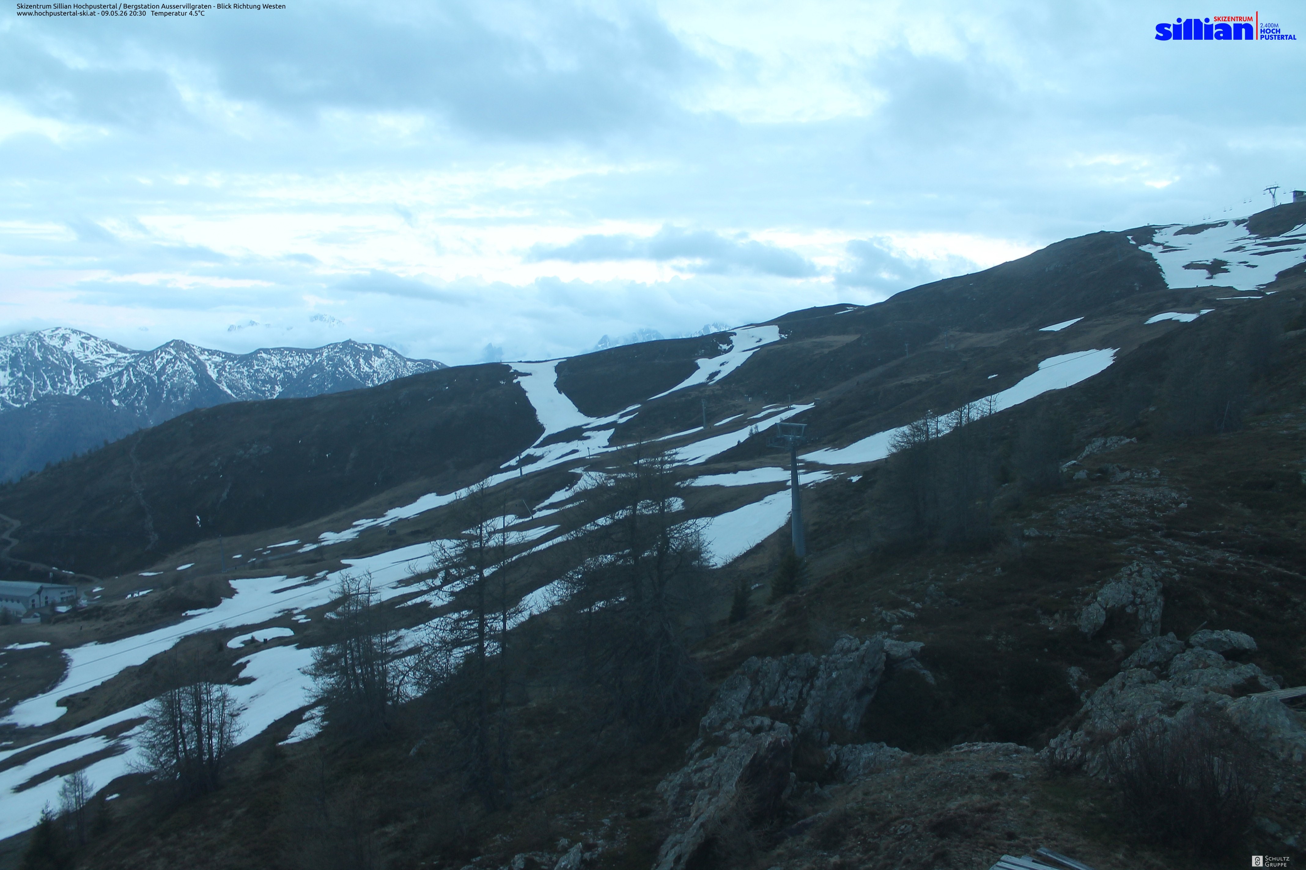 Archiv Foto Webcam Ausservillgraten im Thurntaler-Gebiet