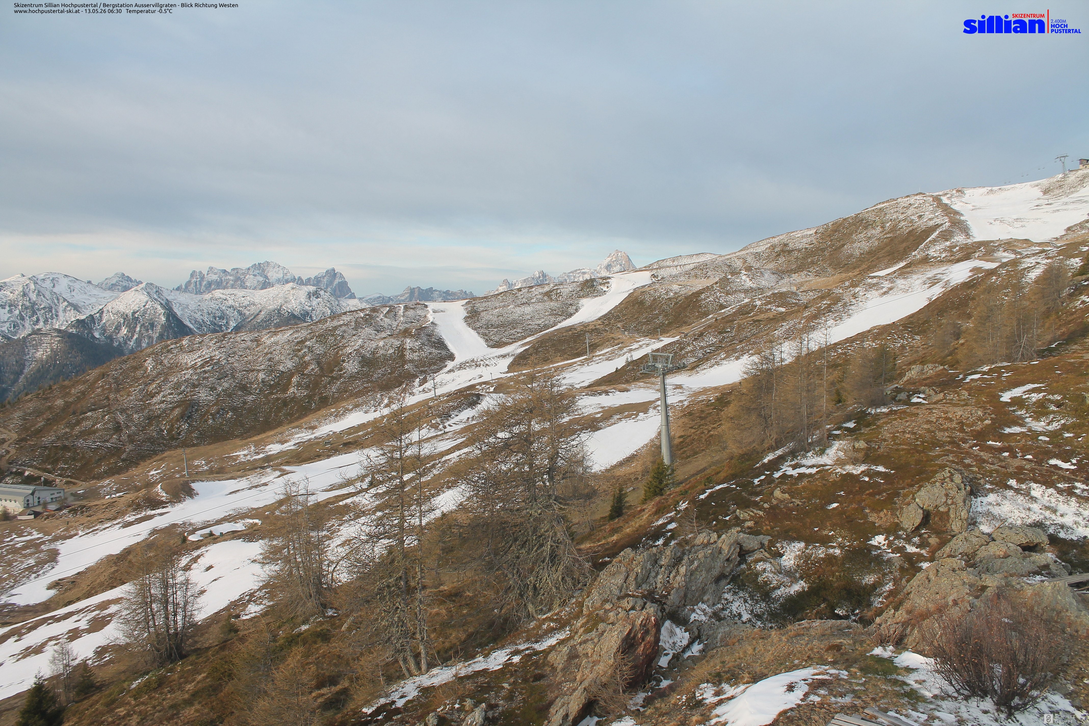 Archiv Foto Webcam Ausservillgraten im Thurntaler-Gebiet
