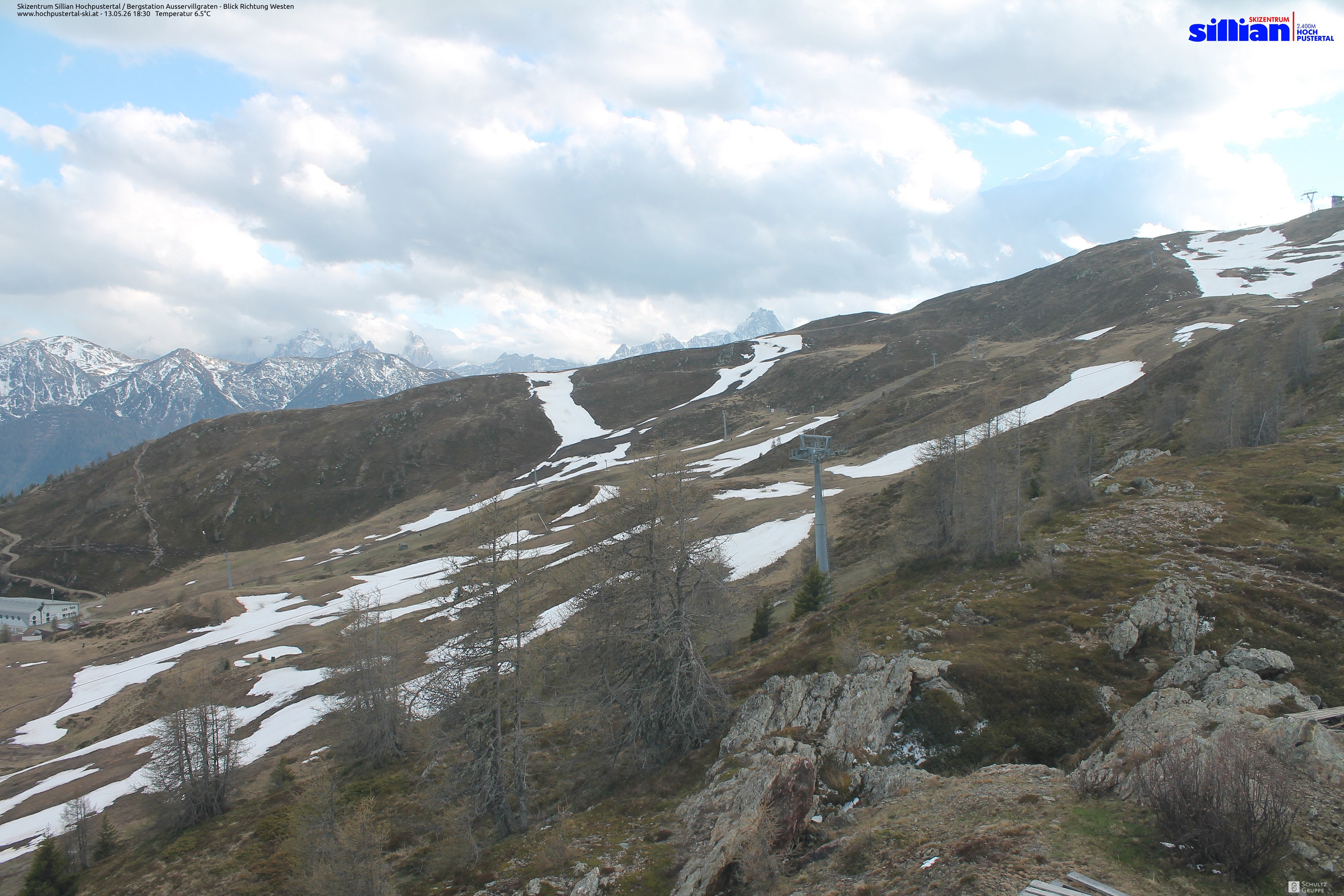 Archiv Foto Webcam Ausservillgraten im Thurntaler-Gebiet
