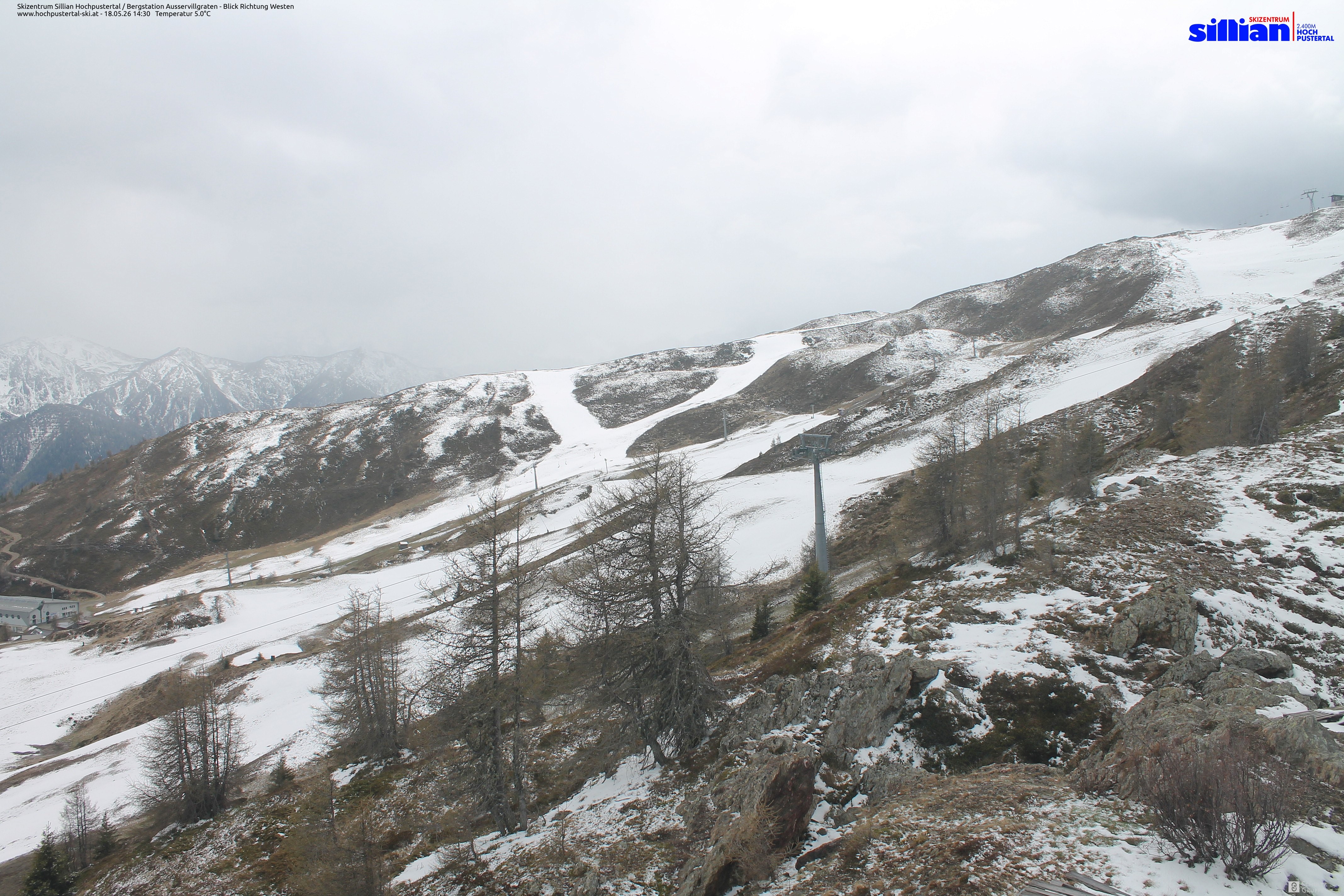 Archiv Foto Webcam Ausservillgraten im Thurntaler-Gebiet