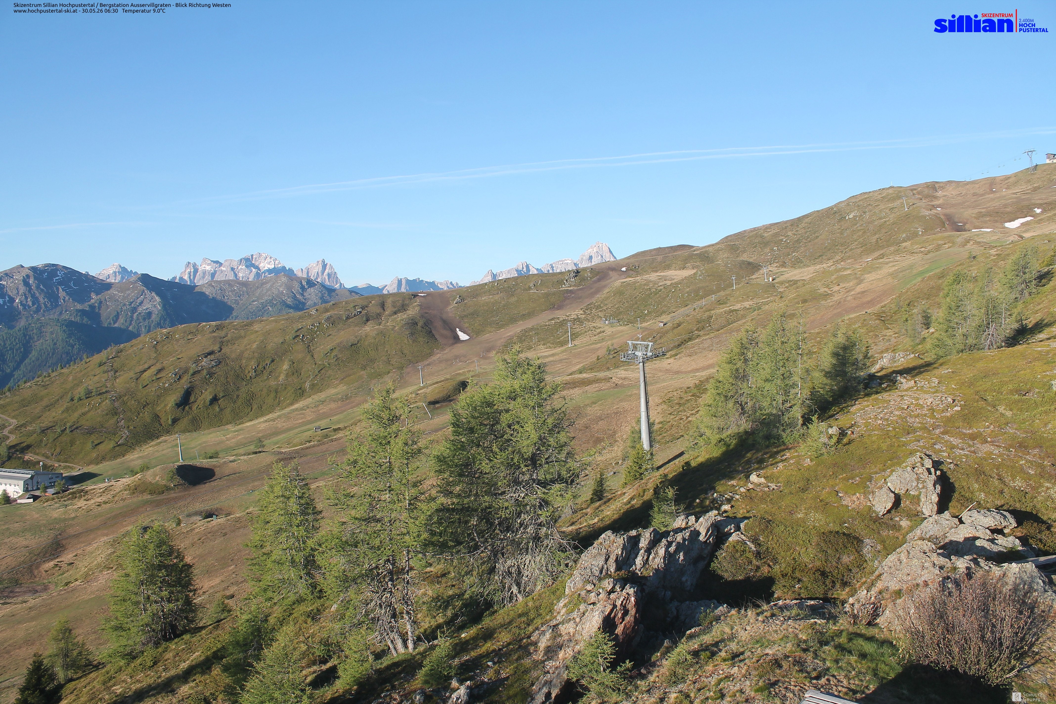 Archiv Foto Webcam Ausservillgraten im Thurntaler-Gebiet