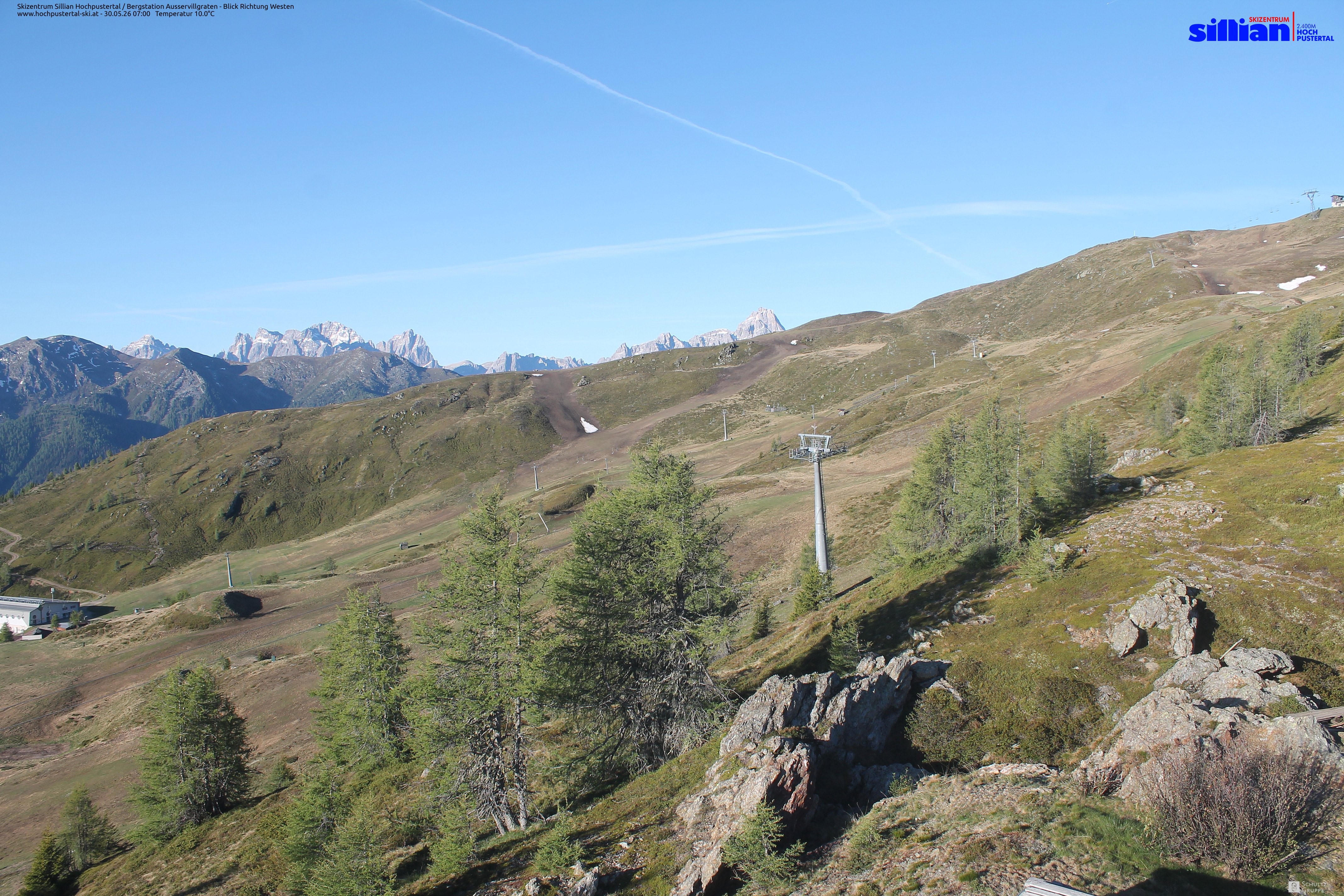 Archiv Foto Webcam Ausservillgraten im Thurntaler-Gebiet
