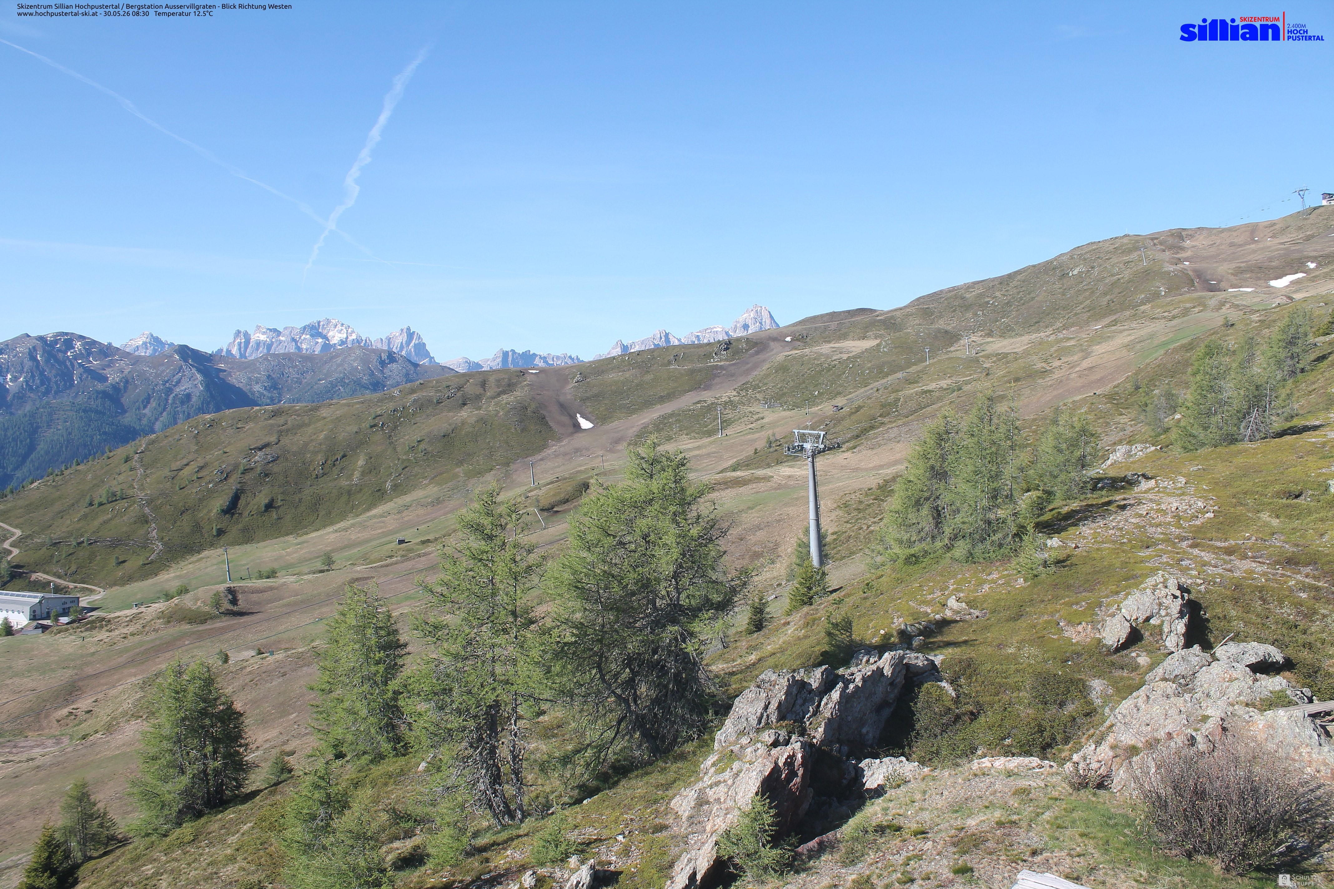Archiv Foto Webcam Ausservillgraten im Thurntaler-Gebiet